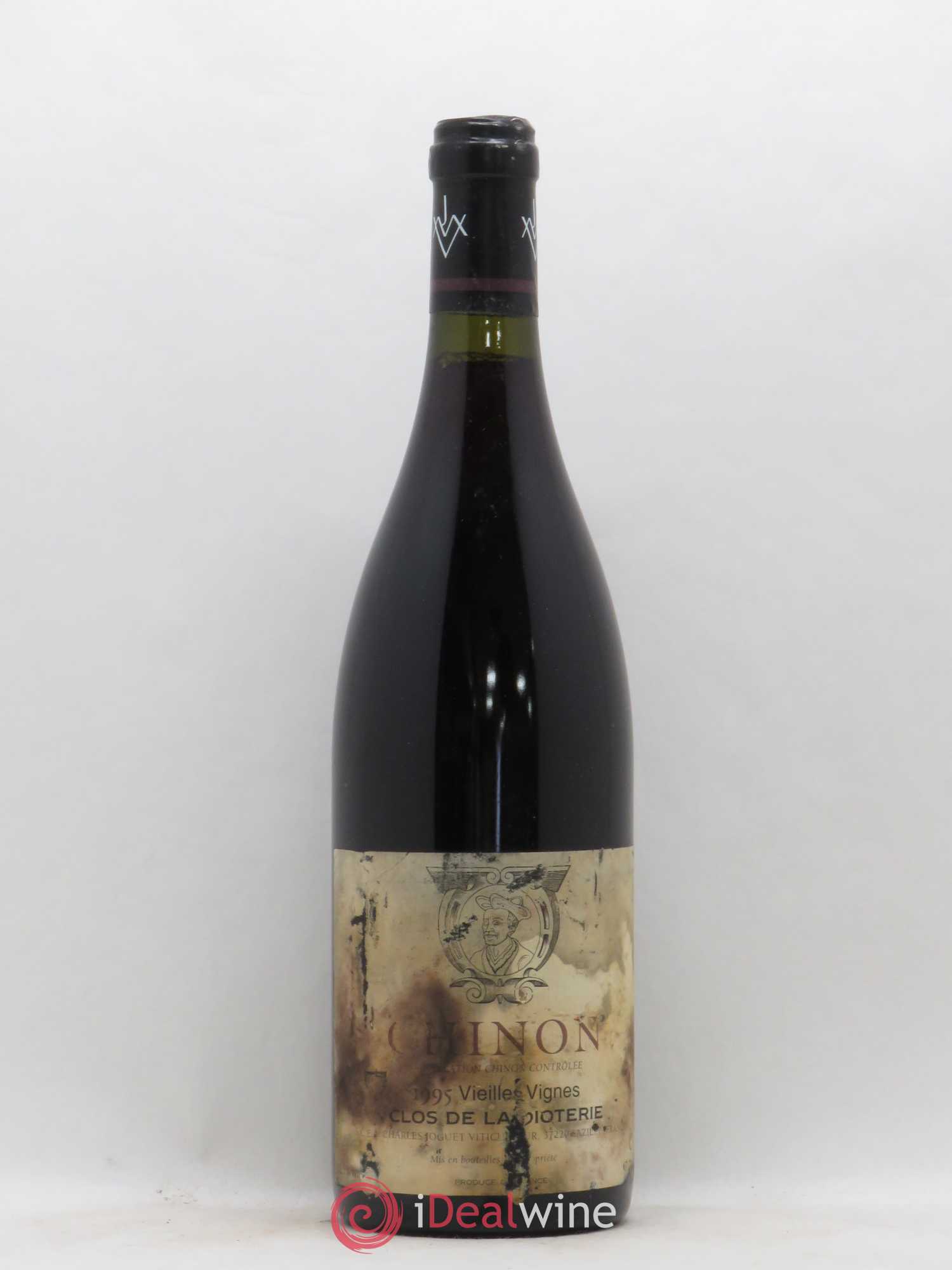 Chinon Clos de la Dioterie Vieilles vignes Charles Joguet 1995 - Posten von 1 Flasche - 0