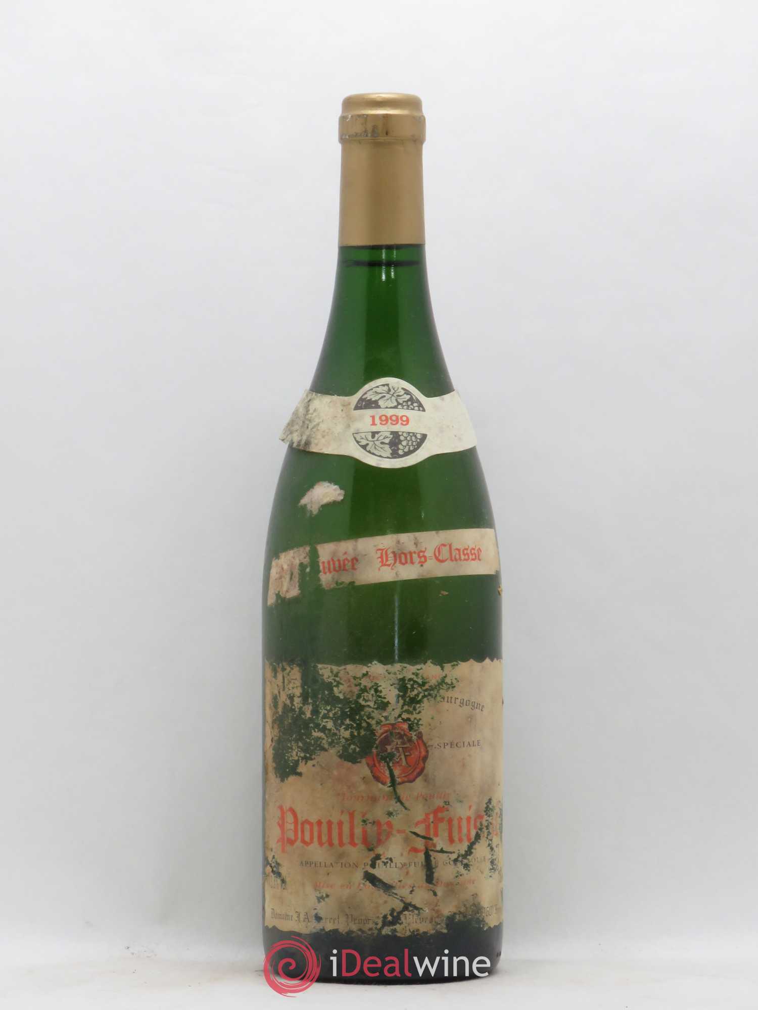 Pouilly-Fuissé 1er Cru Hors Classe Tournant de Pouilly J.A. Ferret (Domaine) 1999 - Lot de 1 bouteille - 0