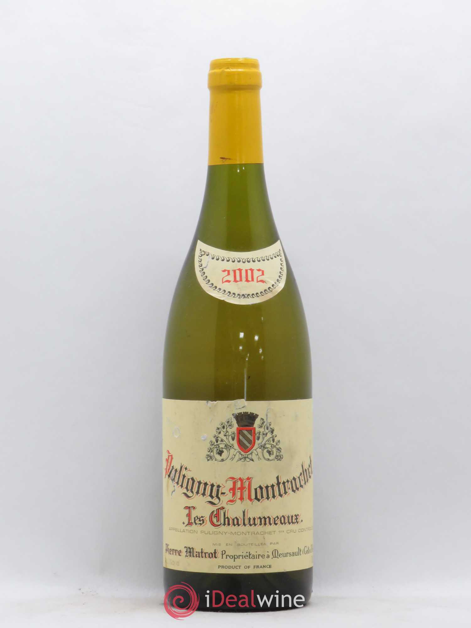 Puligny-Montrachet 1er Cru Les Chalumeaux Pierre Matrot 2002 - Posten von 1 Flasche - 0