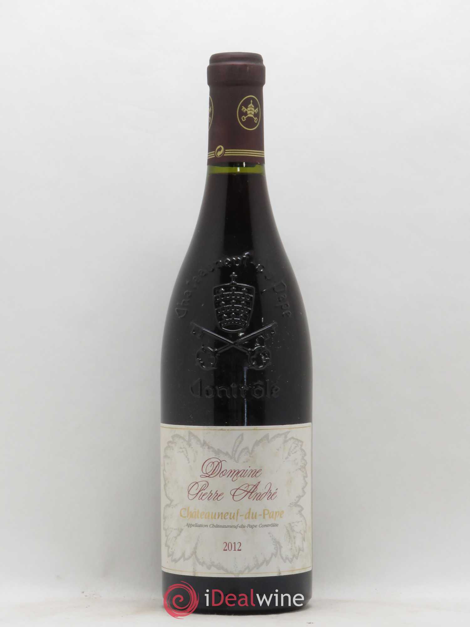 Châteauneuf-du-Pape Domaine Pierre André 2012 - Posten von 1 Flasche - 0