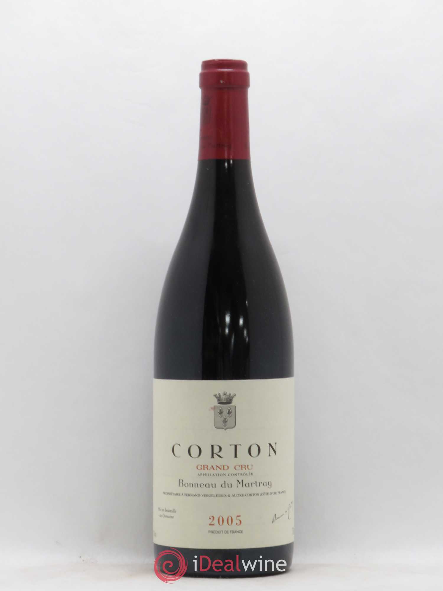 Corton Grand Cru Bonneau du Martray (Domaine) 2005 - Lot de 1 bouteille - 0