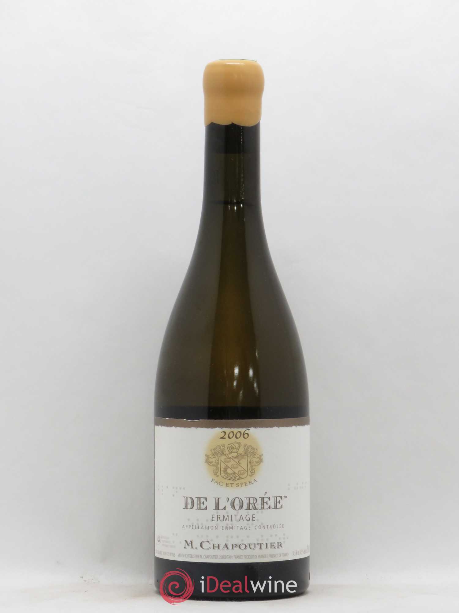 Hermitage Ermitage de l'Orée Chapoutier 2006 - Lot de 1 bouteille - 0
