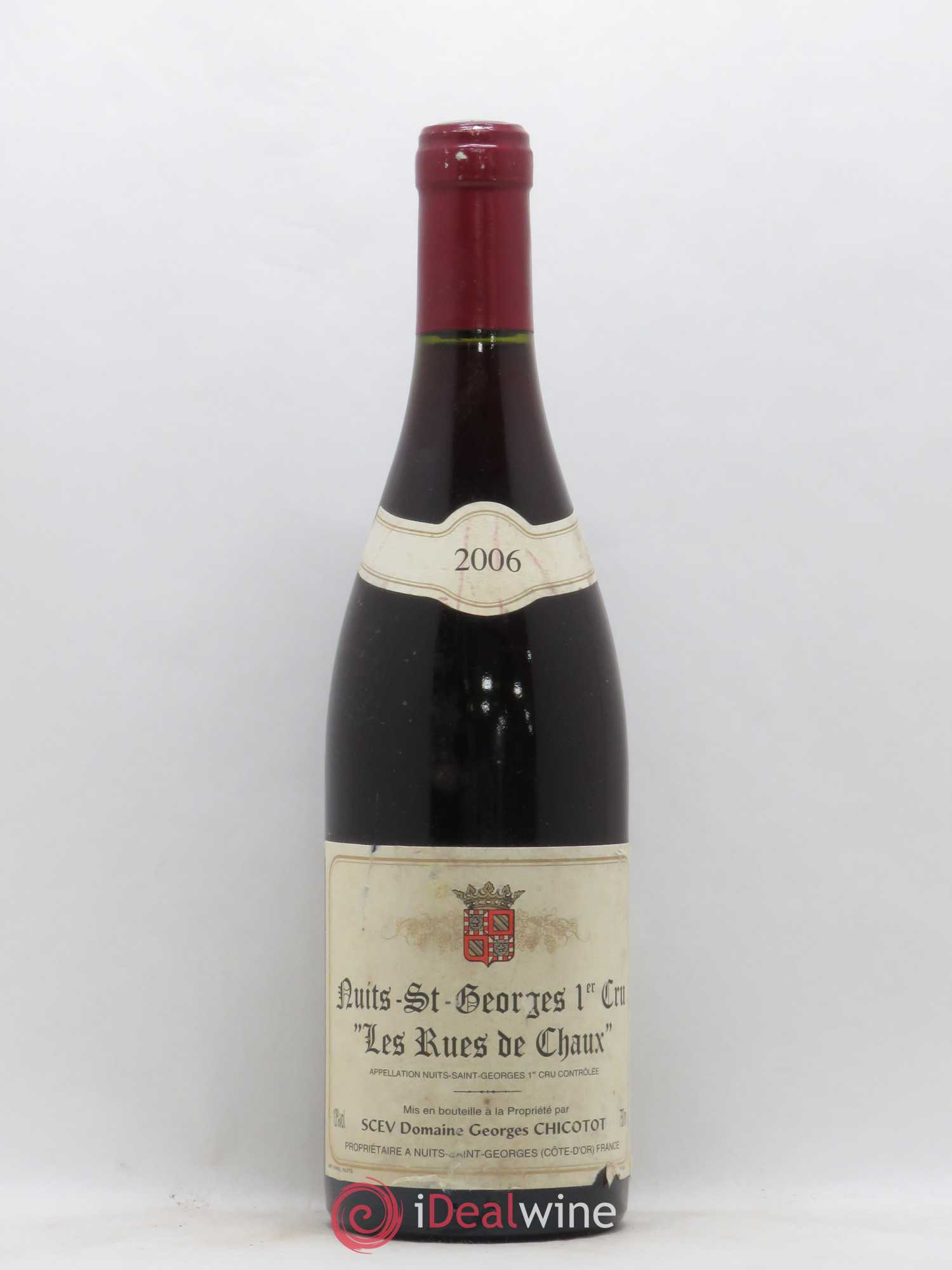 Nuits-Saint-Georges 1er Cru Les Rues de Chaux Chicotot 2006 - Lot de 1 bouteille - 0
