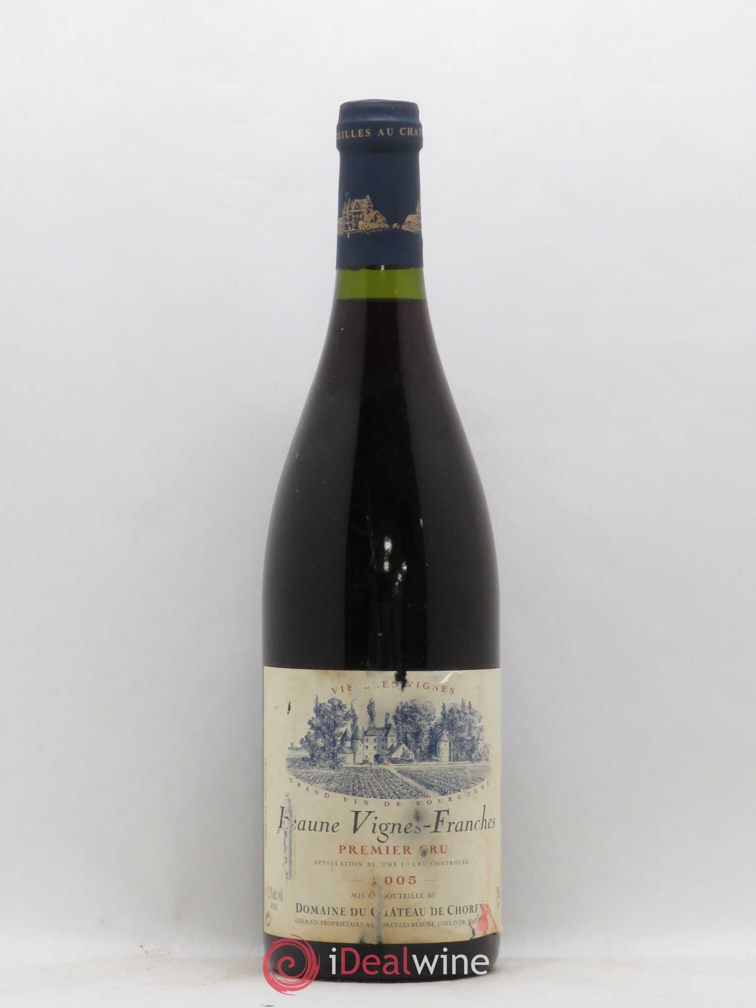 Beaune 1er Cru Vignes Franches Vieilles Vignes Château De Chorey 2005 - Posten von 1 Flasche - 0