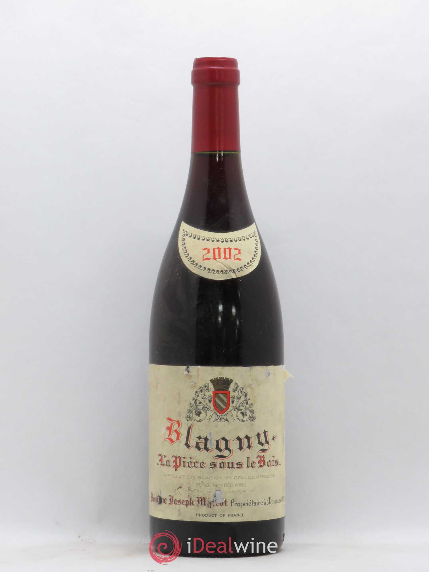 Blagny 1er Cru La Pièce Sous Bois J Matrot 2002 - Posten von 1 Flasche - 0