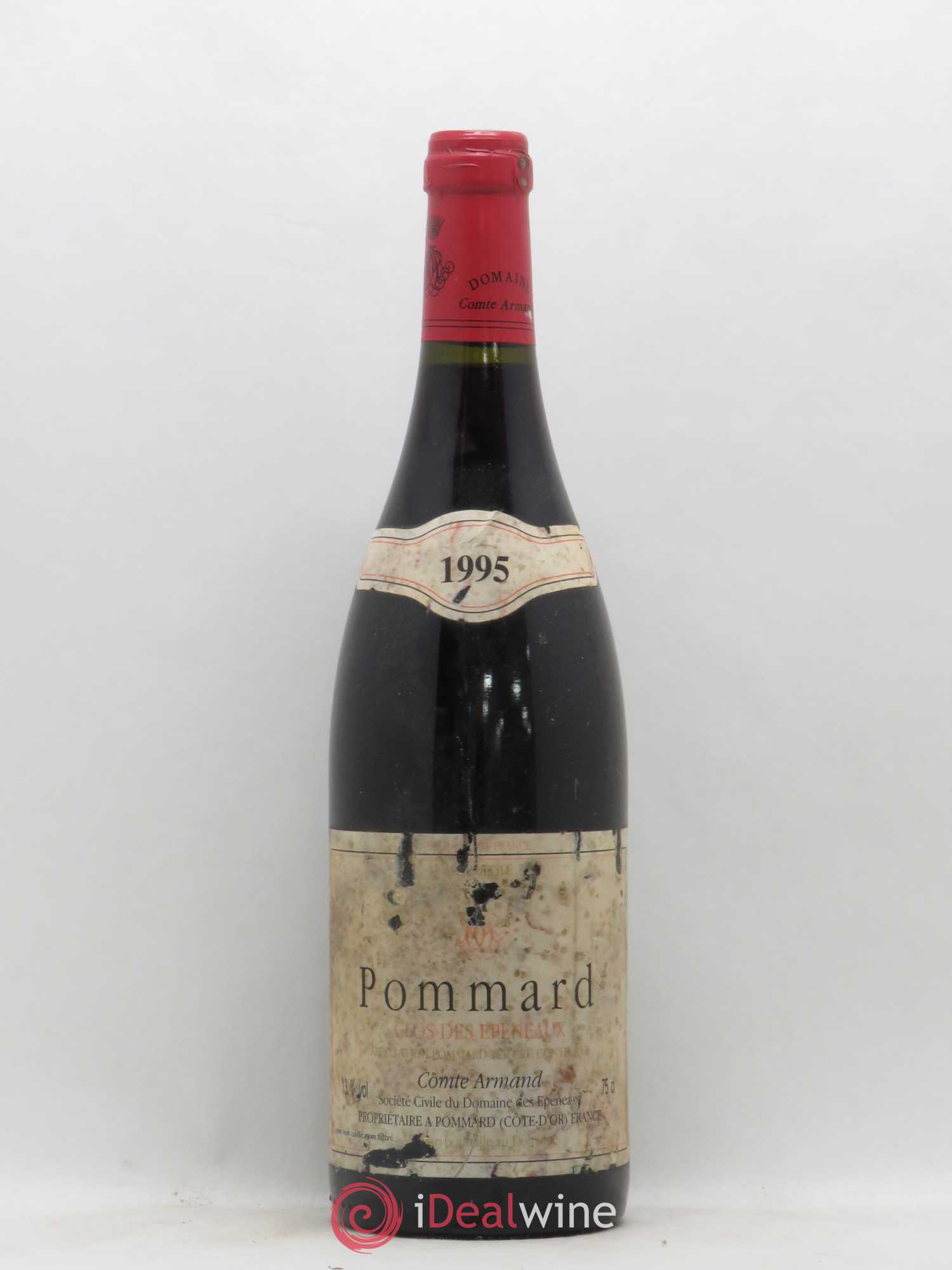 Pommard 1er Cru Clos des Epeneaux Comte Armand 1995 - Posten von 1 Flasche - 0