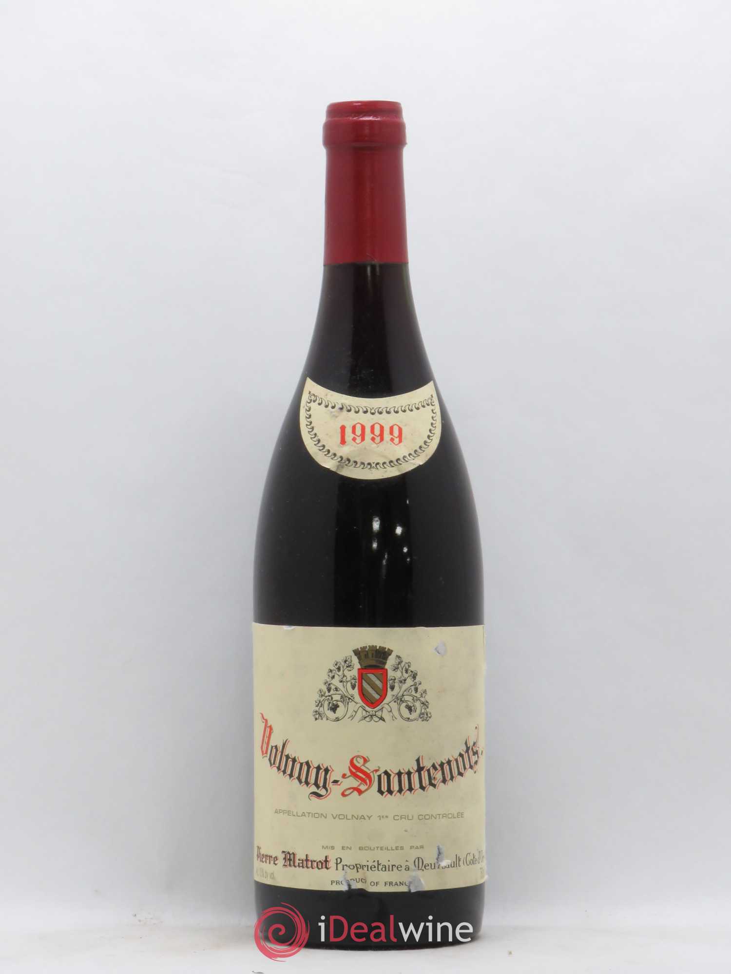Volnay 1er Cru Santenots Pierre Matrot 1999 - Lot de 1 bouteille - 0