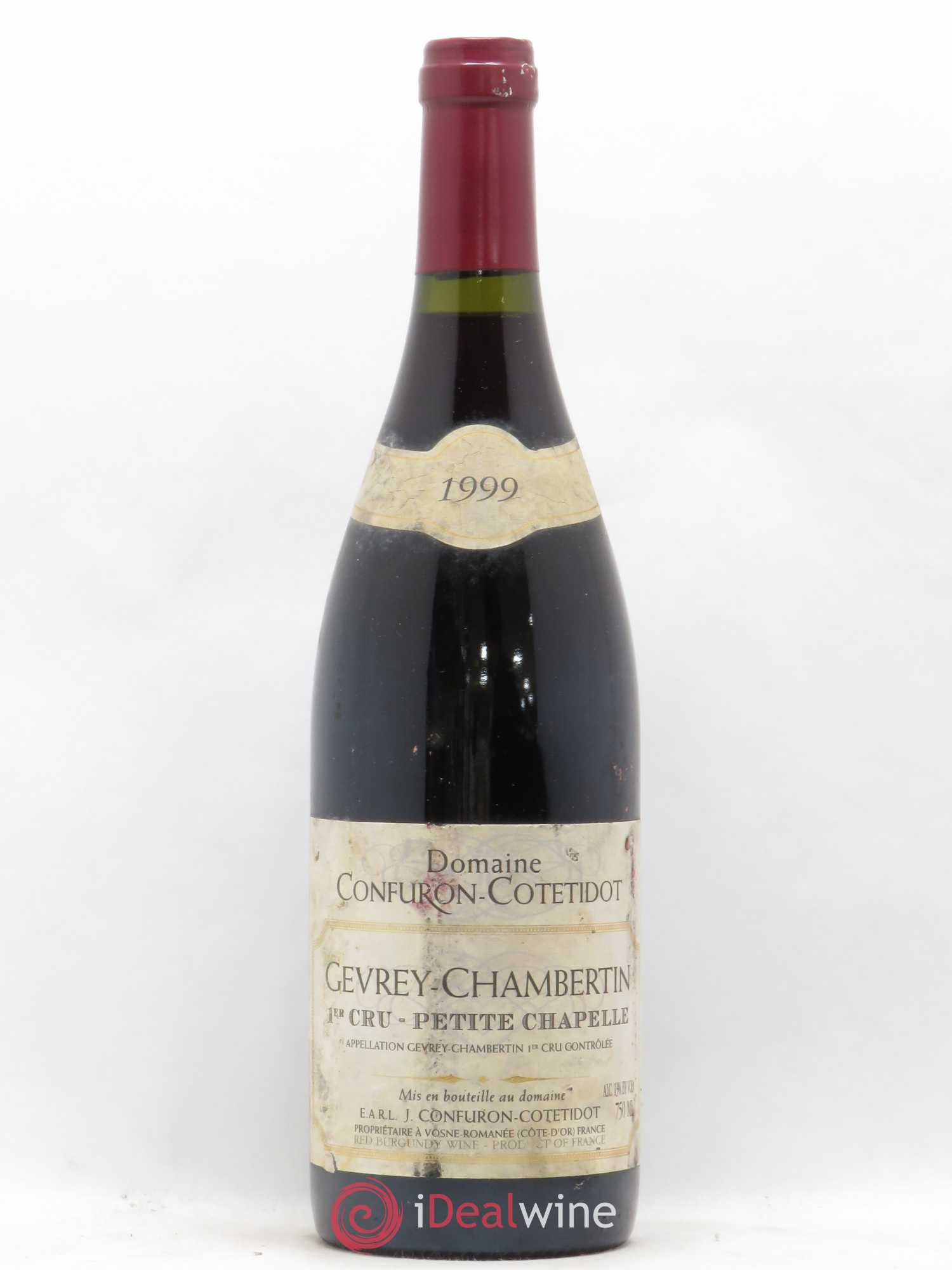 Gevrey-Chambertin 1er Cru Petite Chapelle Confuron-Cotetidot 1999 - Lot de 1 bouteille - 0