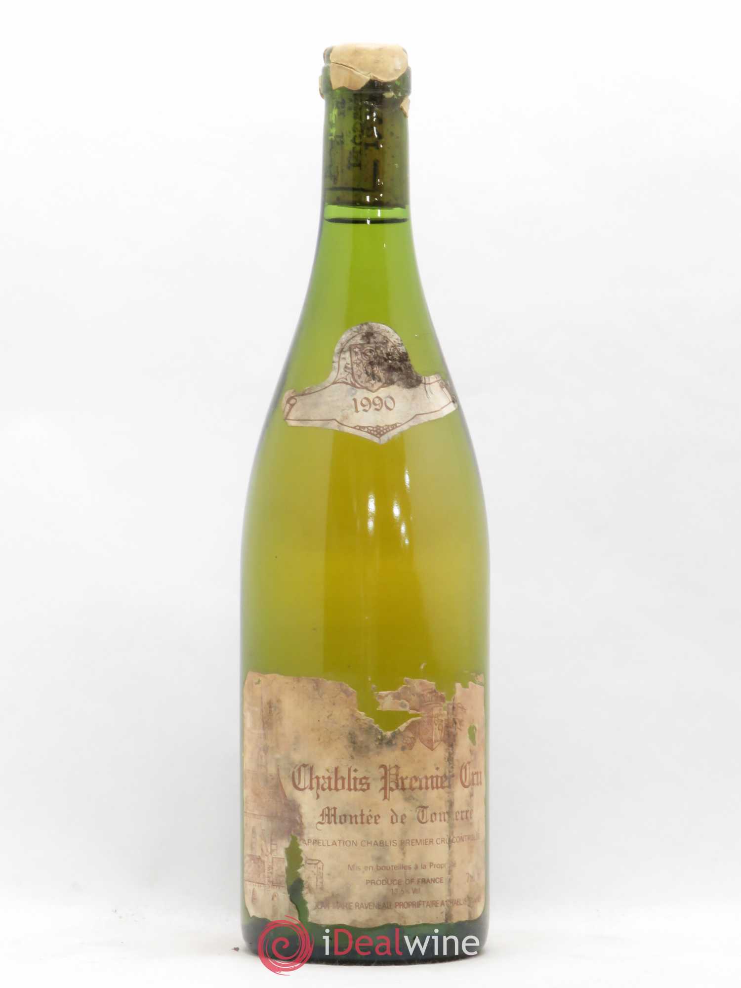 Chablis 1er Cru Montée de Tonnerre Raveneau (Domaine) 1990 - Lot de 1 bouteille - 0
