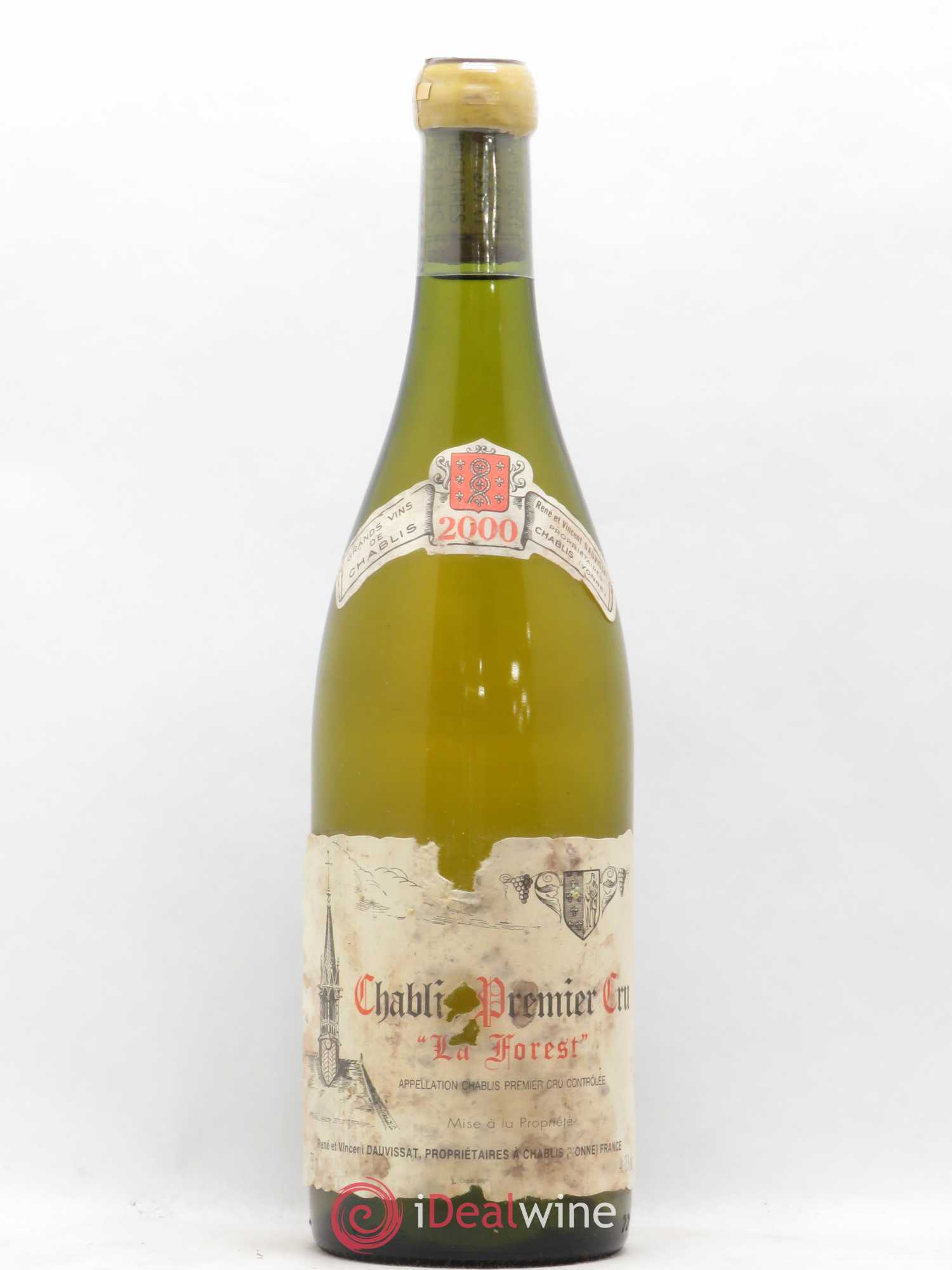 Chablis 1er Cru La Forest Vincent Dauvissat (Domaine) 2000 - Lot de 1 bouteille - 0