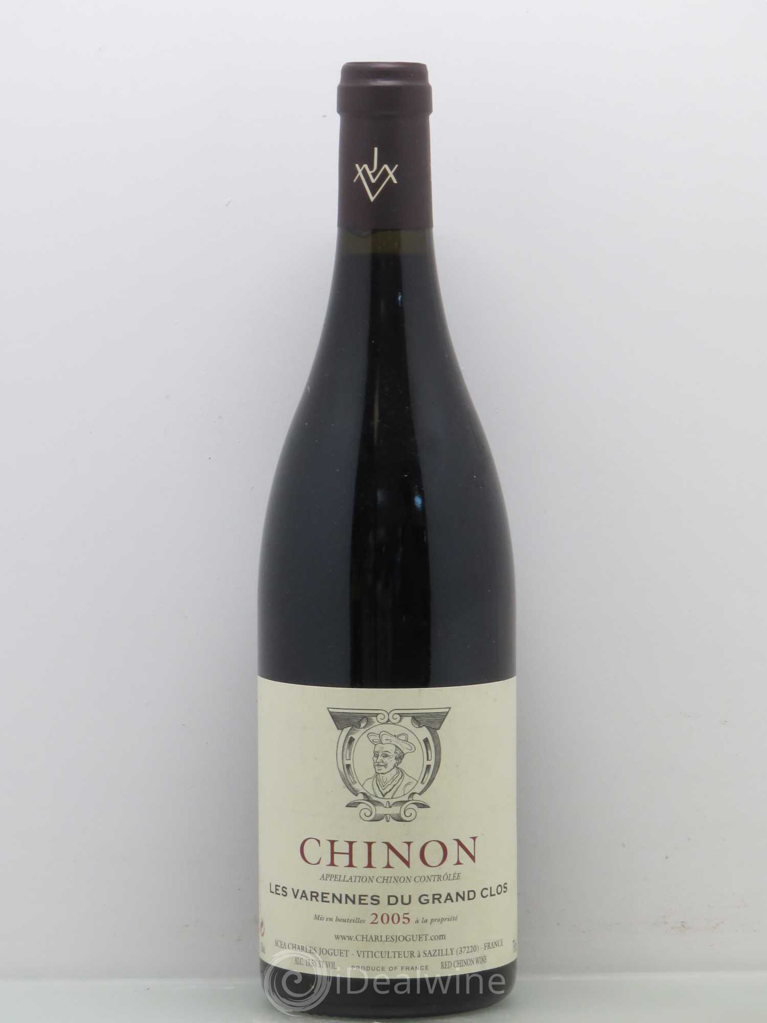 Chinon Les Varennes du Grand Clos Charles Joguet 2005 - Lot de 1 bouteille - 0