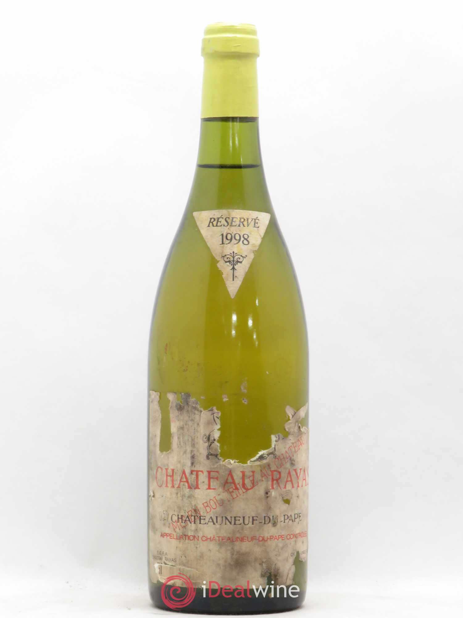 Châteauneuf-du-Pape Château Rayas Emmanuel Reynaud 1998 - Lot de 1 bouteille - 0