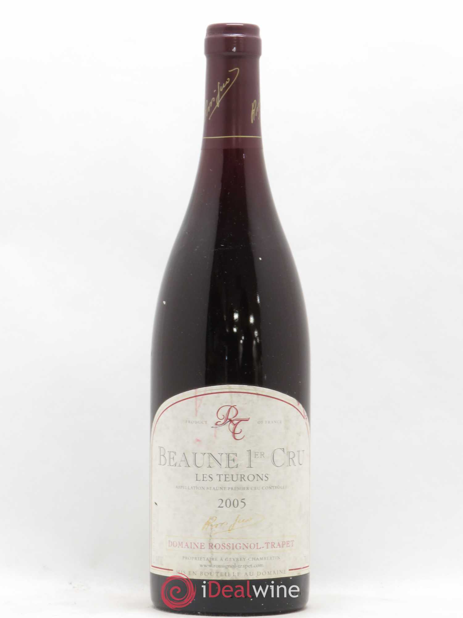 Beaune 1er Cru Les Teurons Rossignol-Trapet (Domaine) 2005 - Lot de 1 bouteille - 0