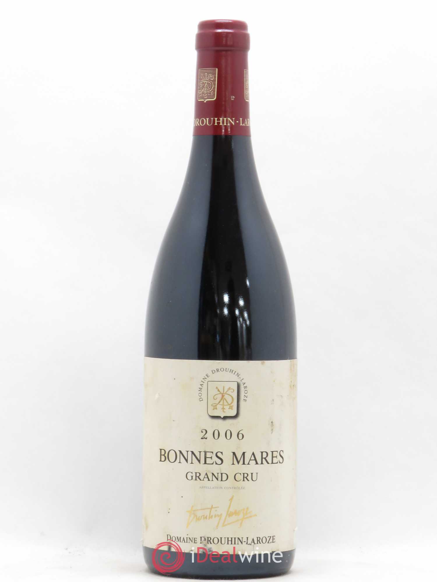 Bonnes-Mares Grand Cru Domaine Drouhin-Laroze 2006 - Lot de 1 bouteille - 0