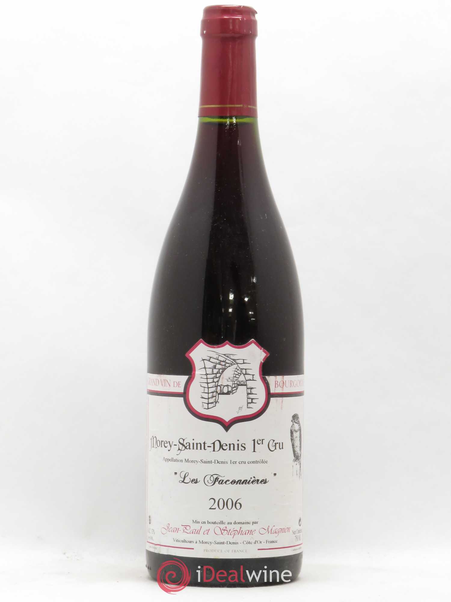Morey-Saint-Denis 1er Cru Les Faconnières JP & S Magnien 2006 - Posten von 1 Flasche - 0