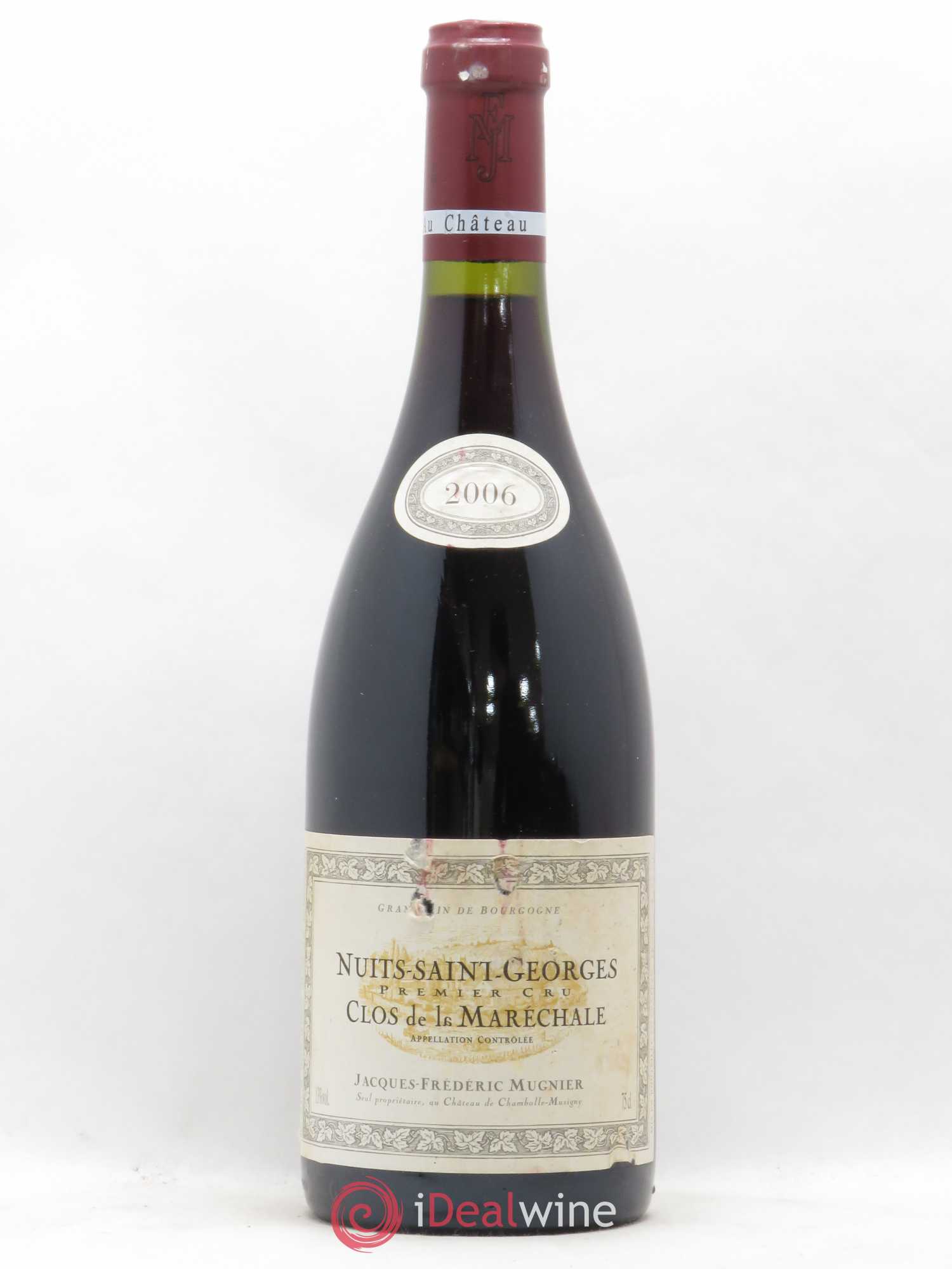 Nuits-Saint-Georges 1er Cru Clos de La Maréchale Jacques-Frédéric Mugnier 2006 - Lot de 1 bouteille - 0