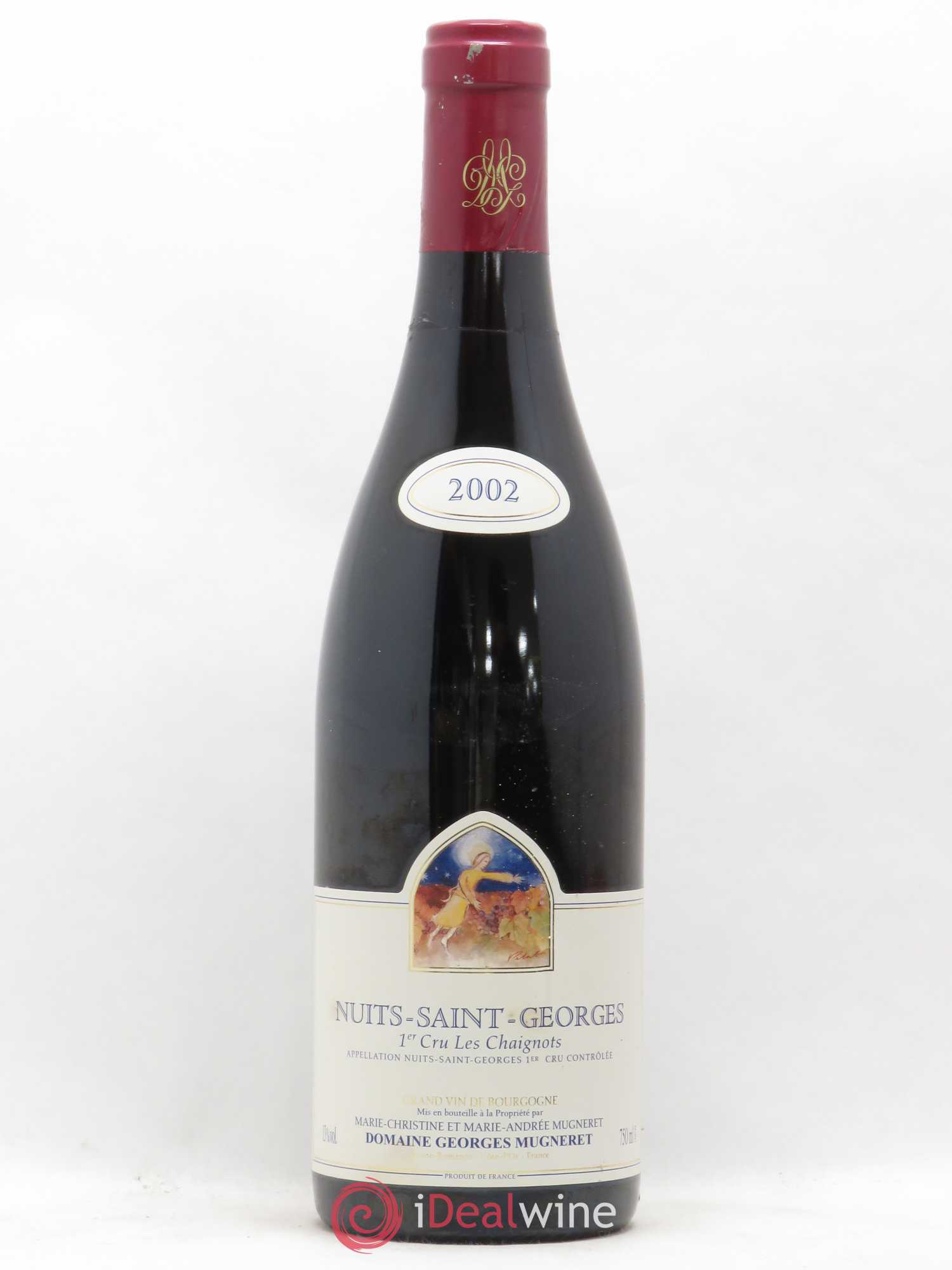 Nuits-Saint-Georges 1er Cru Les Chaignots Georges Mugneret (Domaine) 2002 - Lot de 1 bouteille - 0