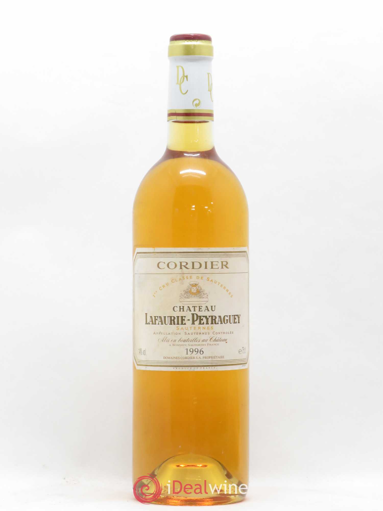 Château Lafaurie-Peyraguey 1er Grand Cru Classé 1996 - Lotto di 1 bottiglia - 0