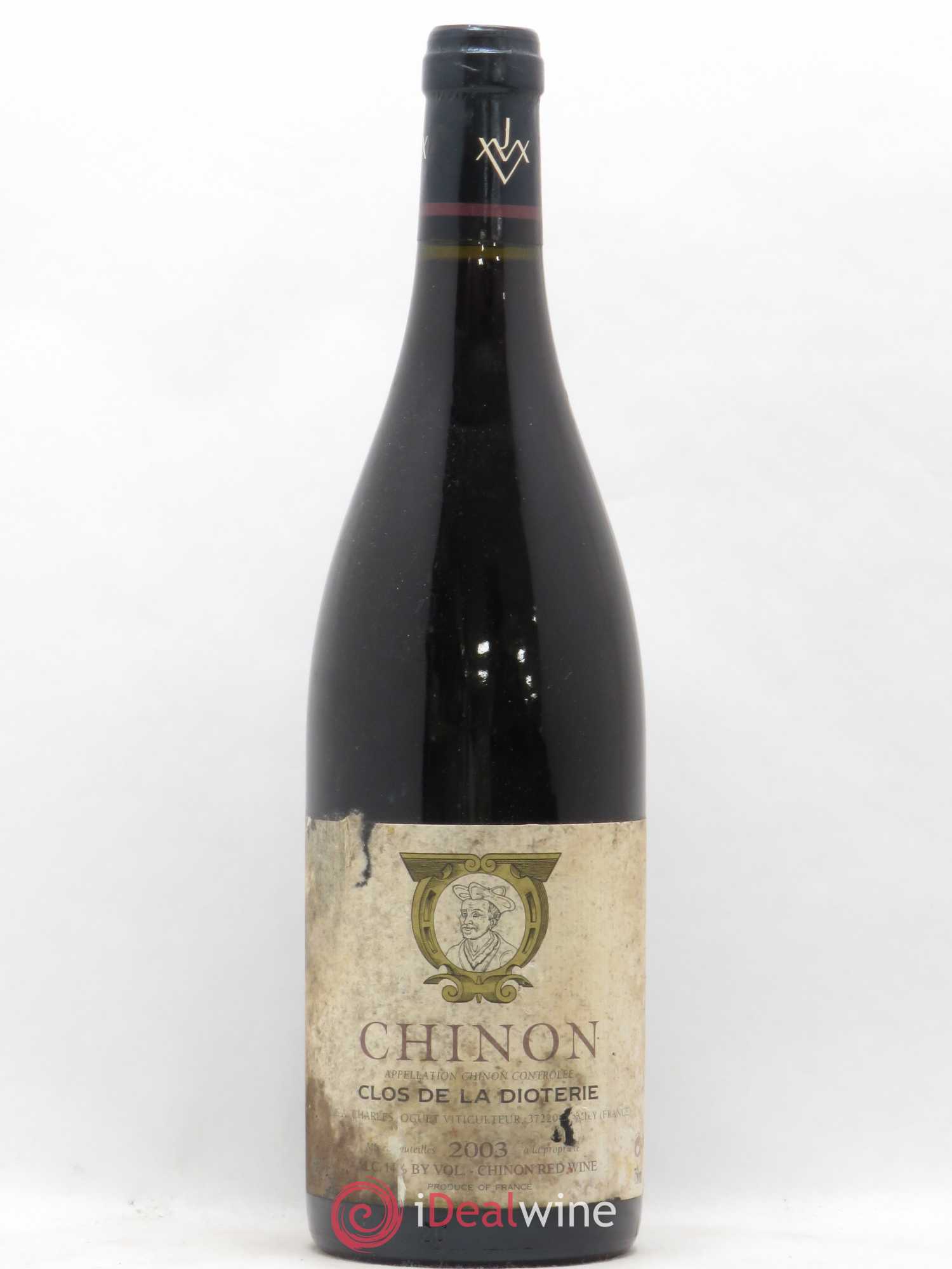 Chinon Clos de La Dioterie Charles Joguet 2003 - Lot de 1 bouteille - 0