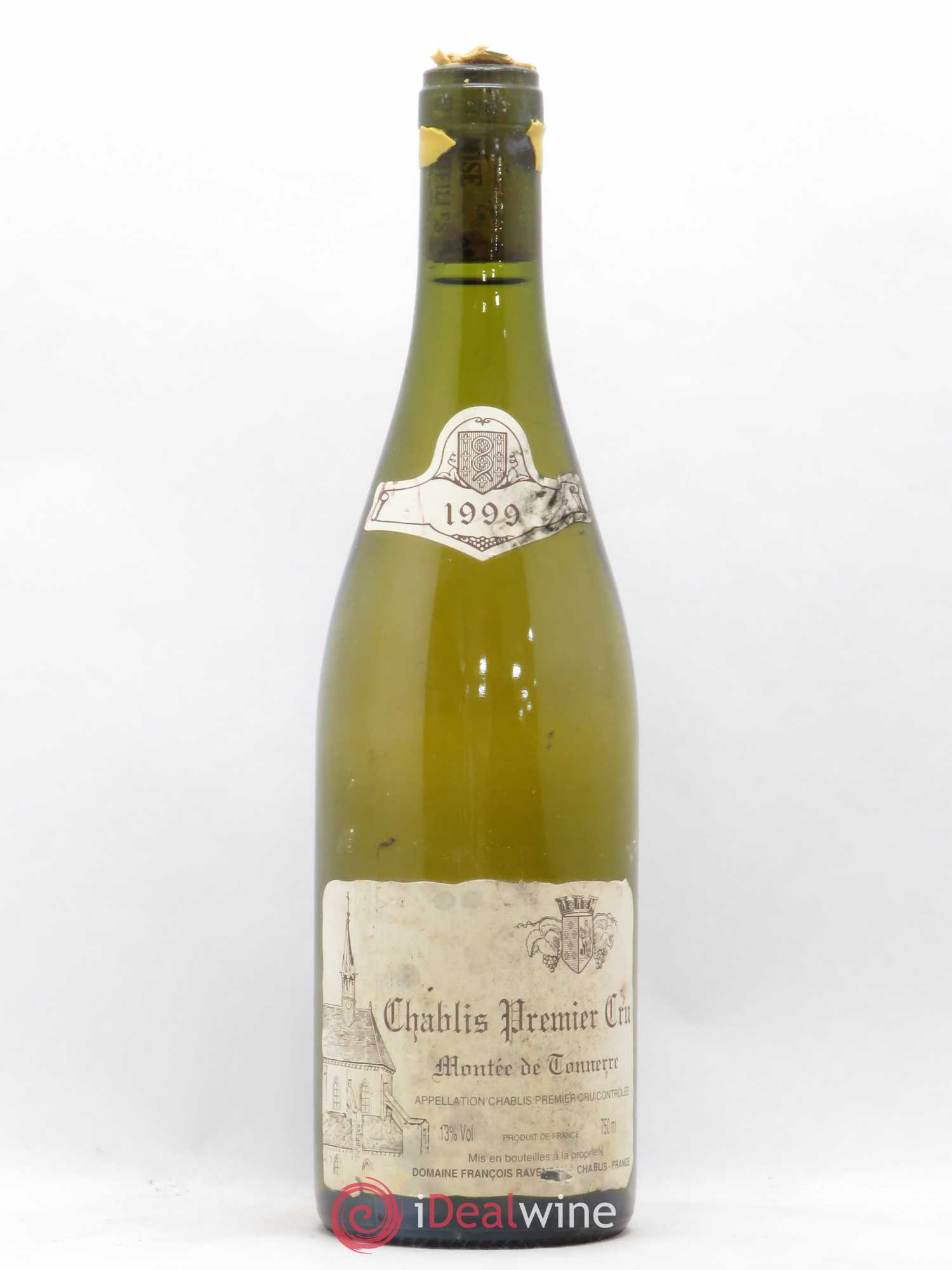 Chablis 1er Cru Montée de Tonnerre Raveneau (Domaine) 1999 - Posten von 1 Flasche - 0