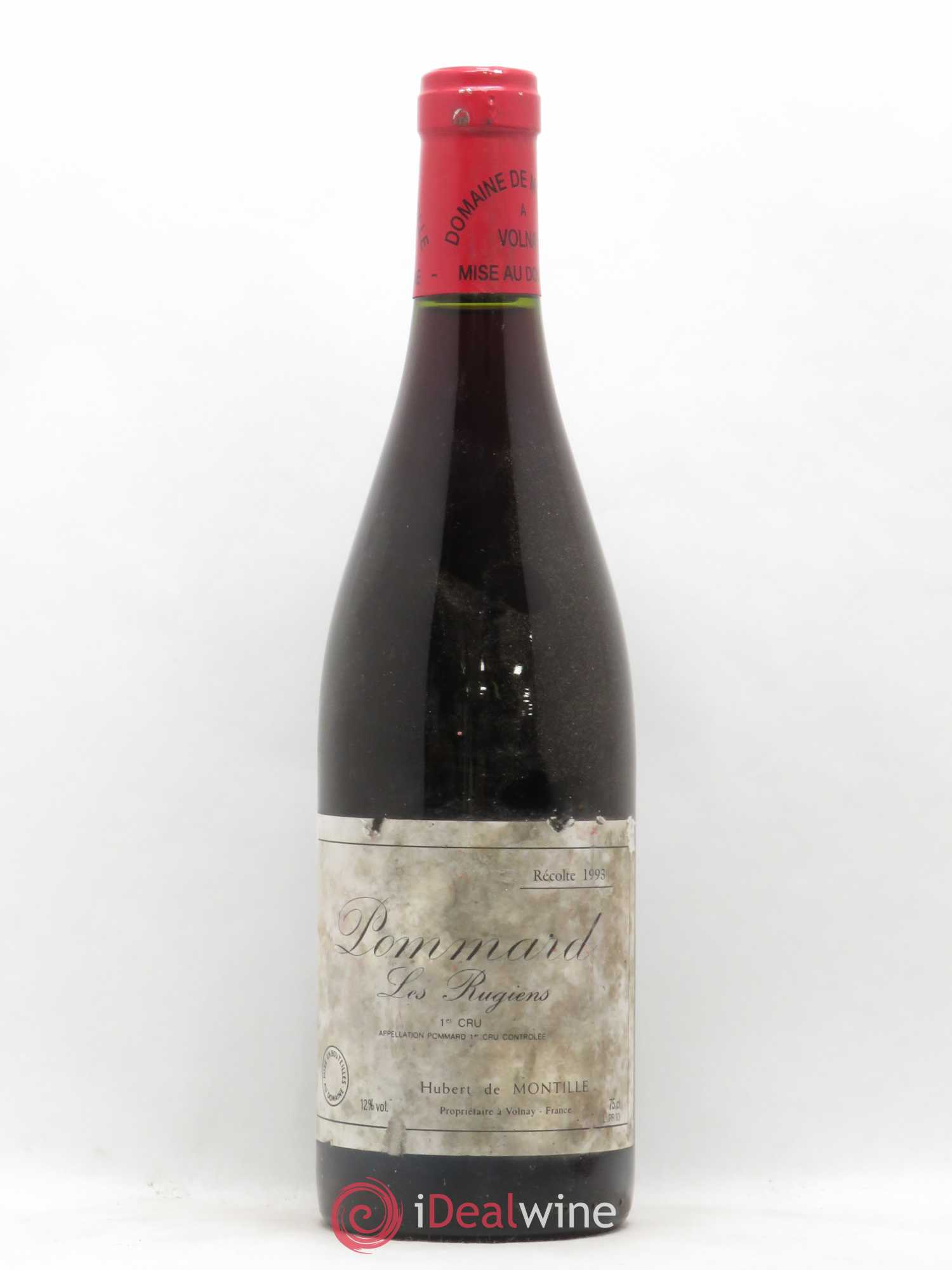 Pommard 1er Cru Les Rugiens De Montille (Domaine) 1993 - Lot de 1 bouteille - 0