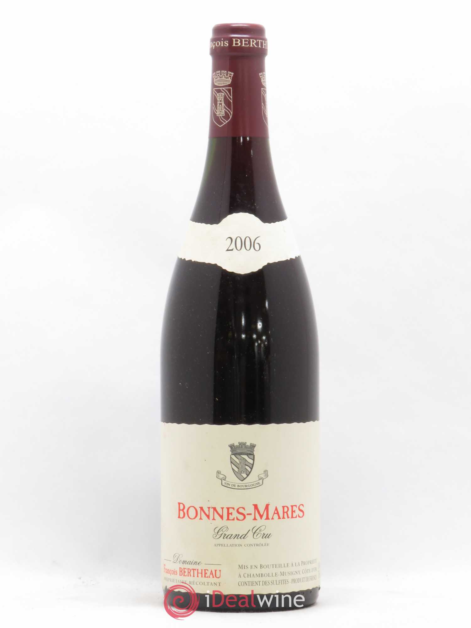 Bonnes-Mares Grand Cru François Bertheau 2006 - Lot de 1 bouteille - 0