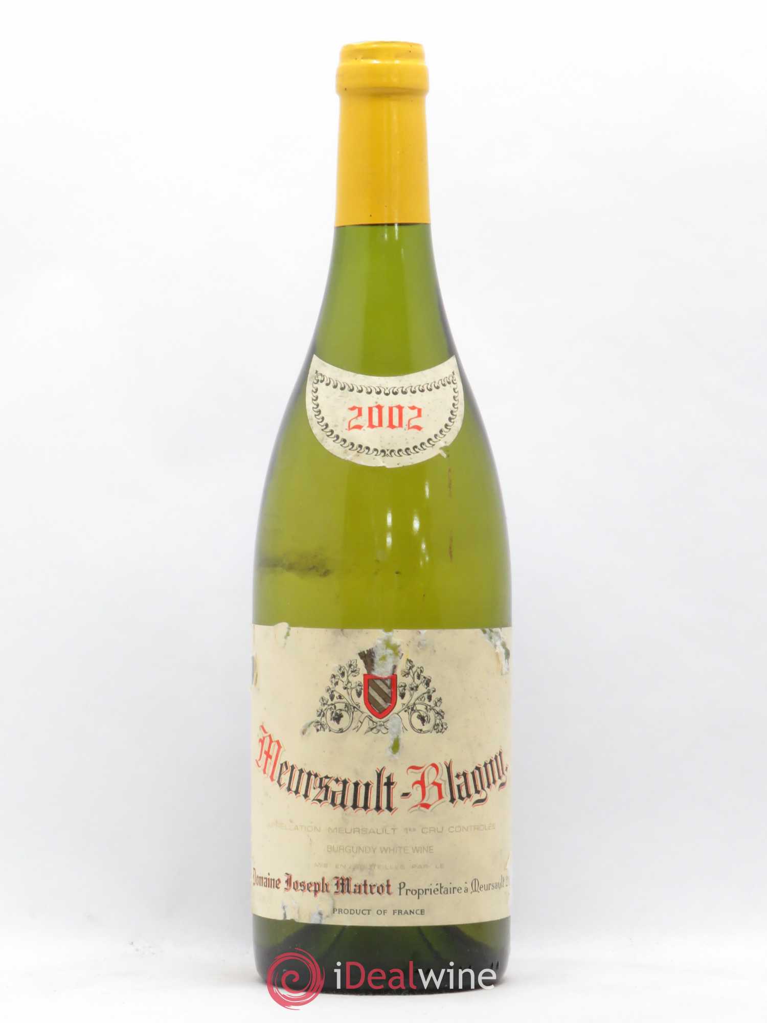 Meursault 1er Cru Blagny Joseph Matrot 2002 - Posten von 1 Flasche - 0