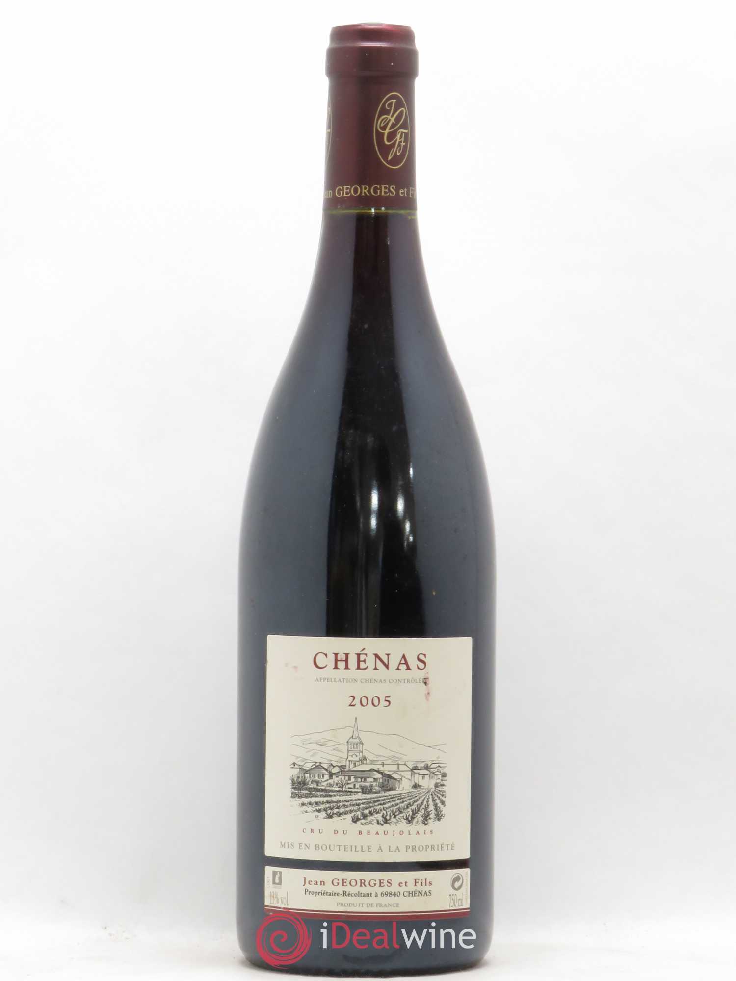 Chénas Jean Georges & Fils 2005 - Posten von 1 Flasche - 0