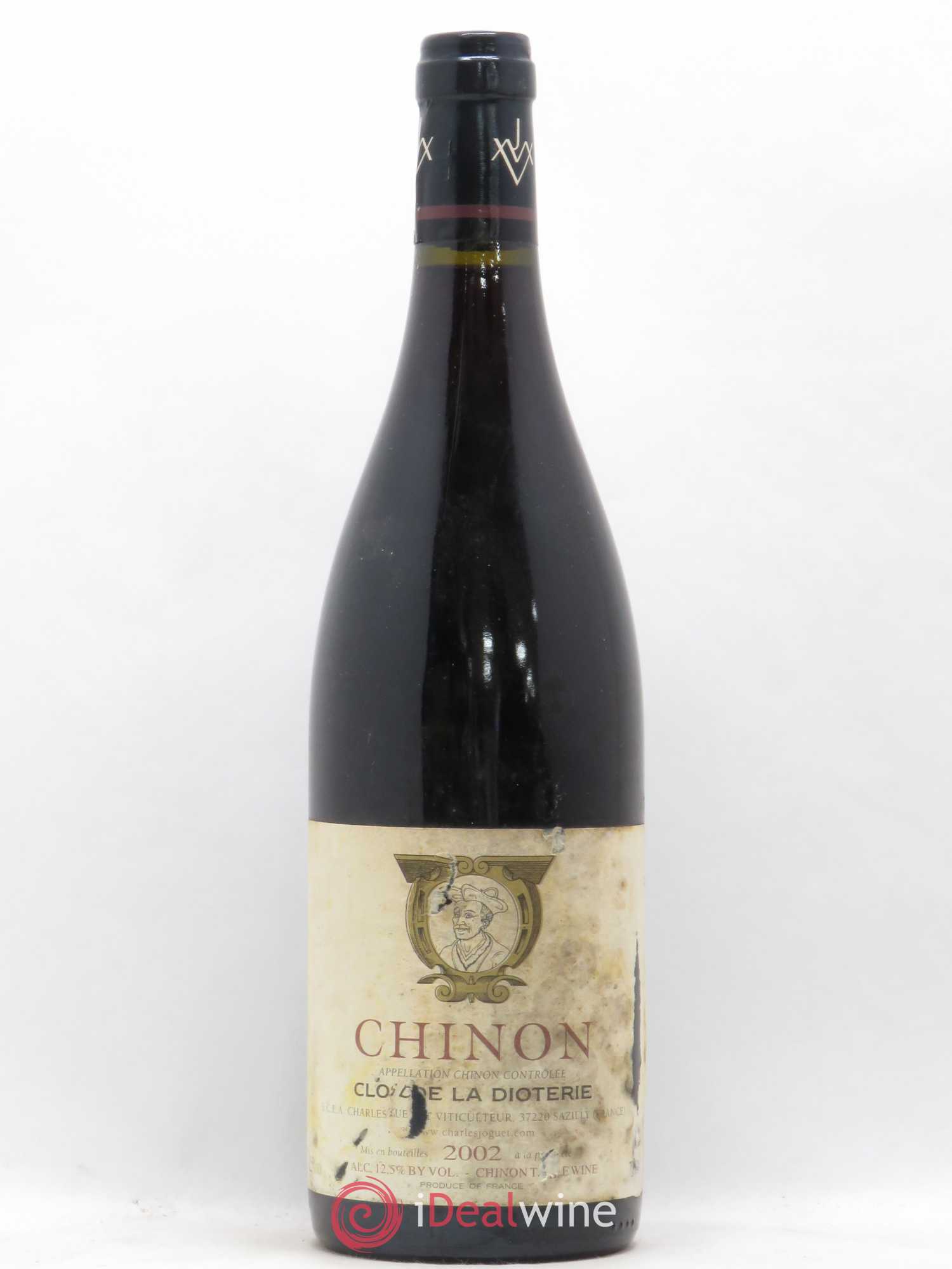 Chinon Clos de La Dioterie Charles Joguet 2002 - Lot de 1 bouteille - 0