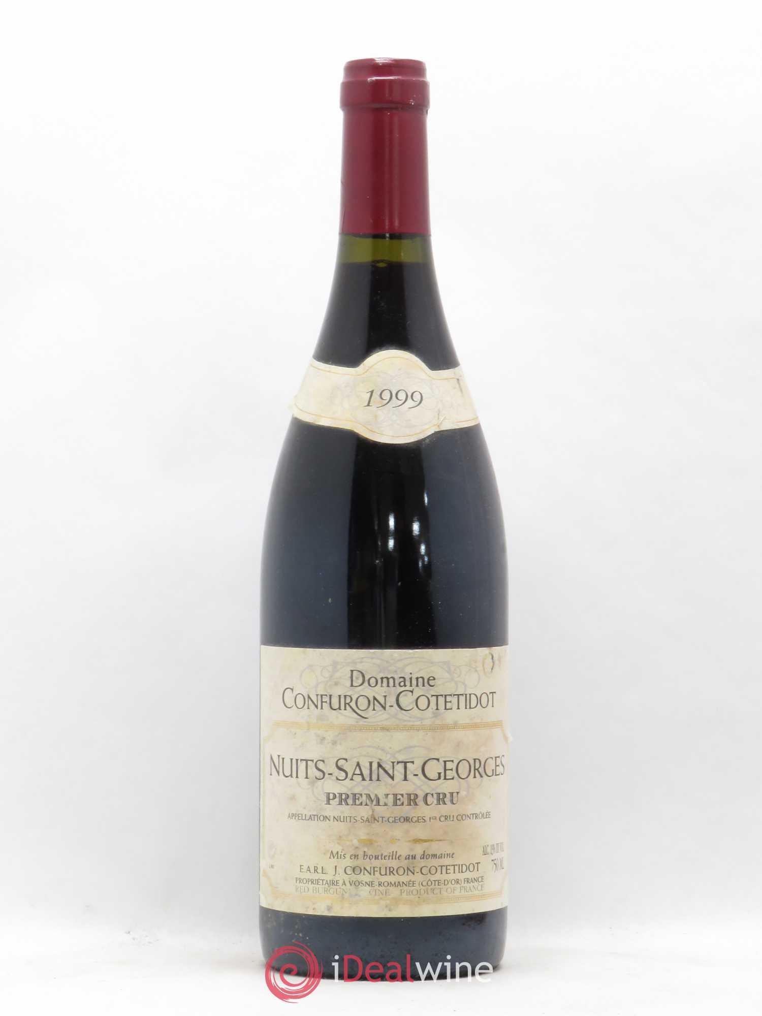 Nuits-Saint-Georges 1er Cru Confuron Cotetidot 1999 - Lot de 1 bouteille - 0