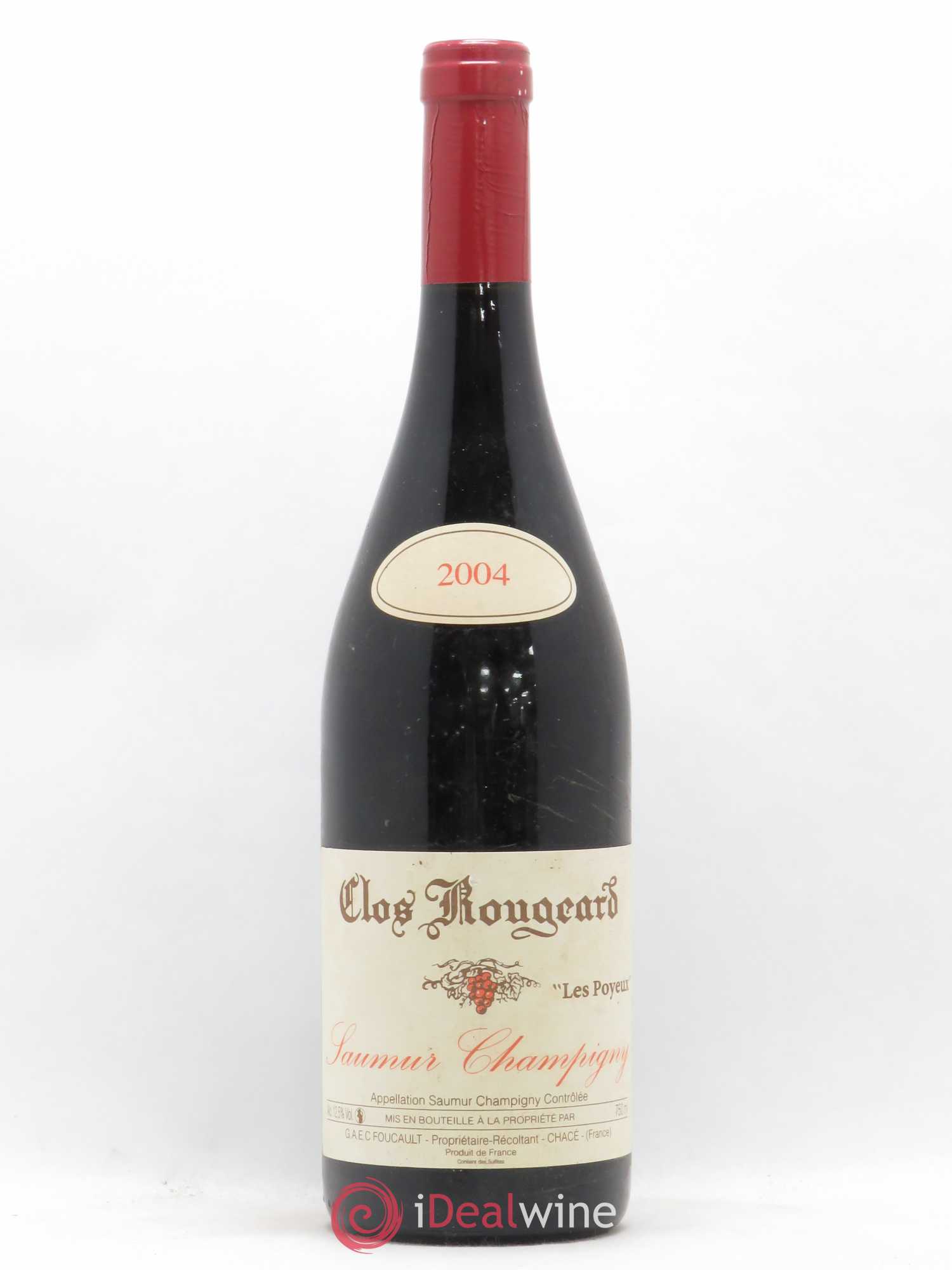 Saumur-Champigny Les Poyeux Clos Rougeard 2004 - Lot de 1 bouteille - 0