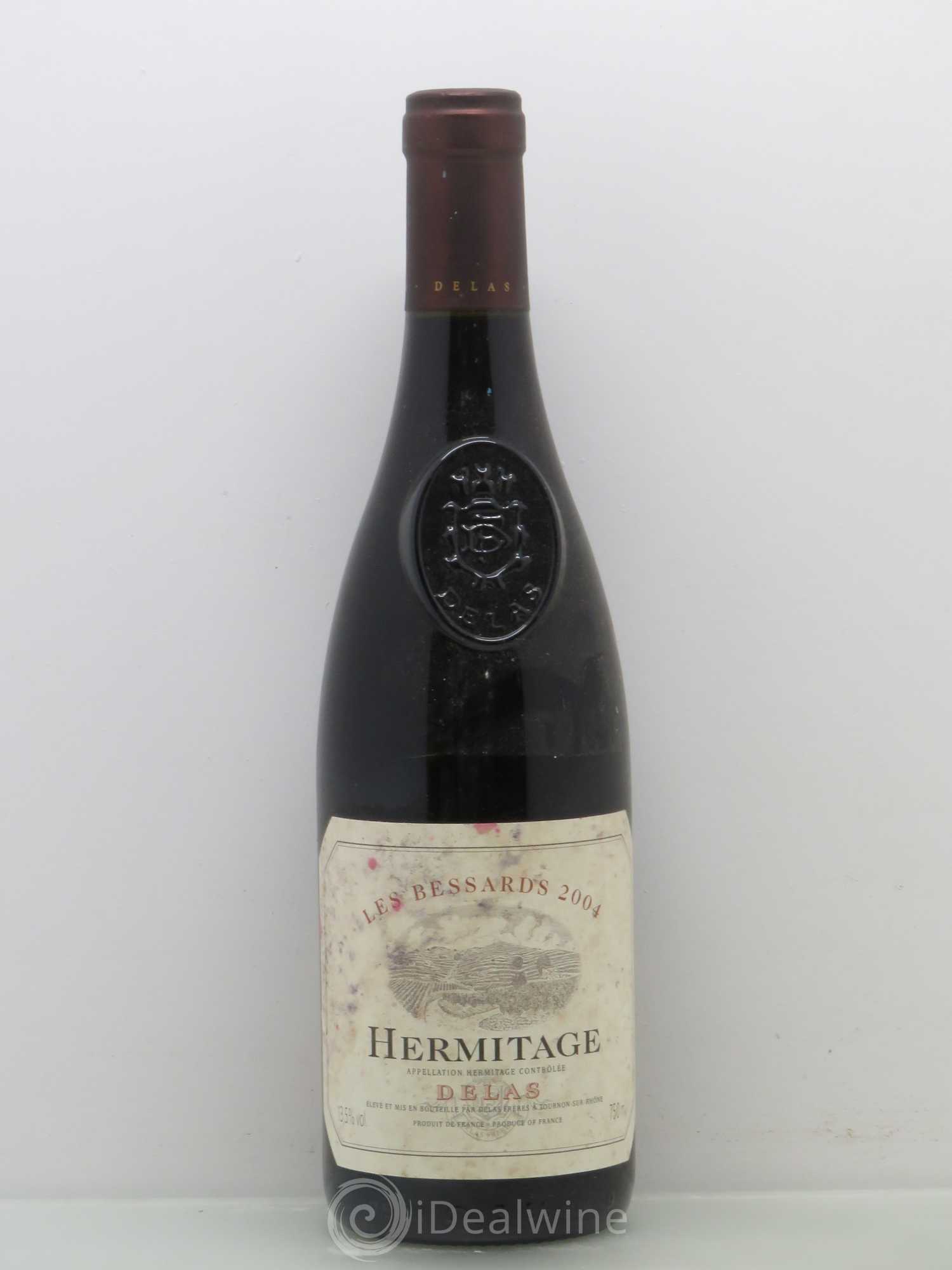 Hermitage Les Bessards Delas Frères 2004 - Lot de 1 bouteille - 0