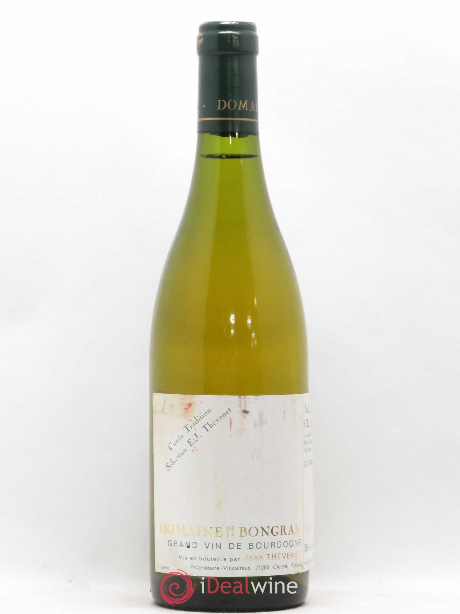 Mâcon Cléssé Cuvée Quintaine Tradition J Thevenet Domaine de la Bongran 1996 - Posten von 1 Flasche - 0