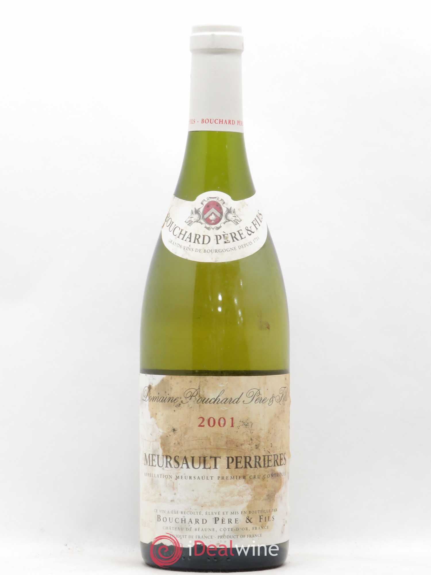 Meursault 1er Cru Perrières Bouchard Père & Fils 2001 - Lot de 1 bouteille - 0