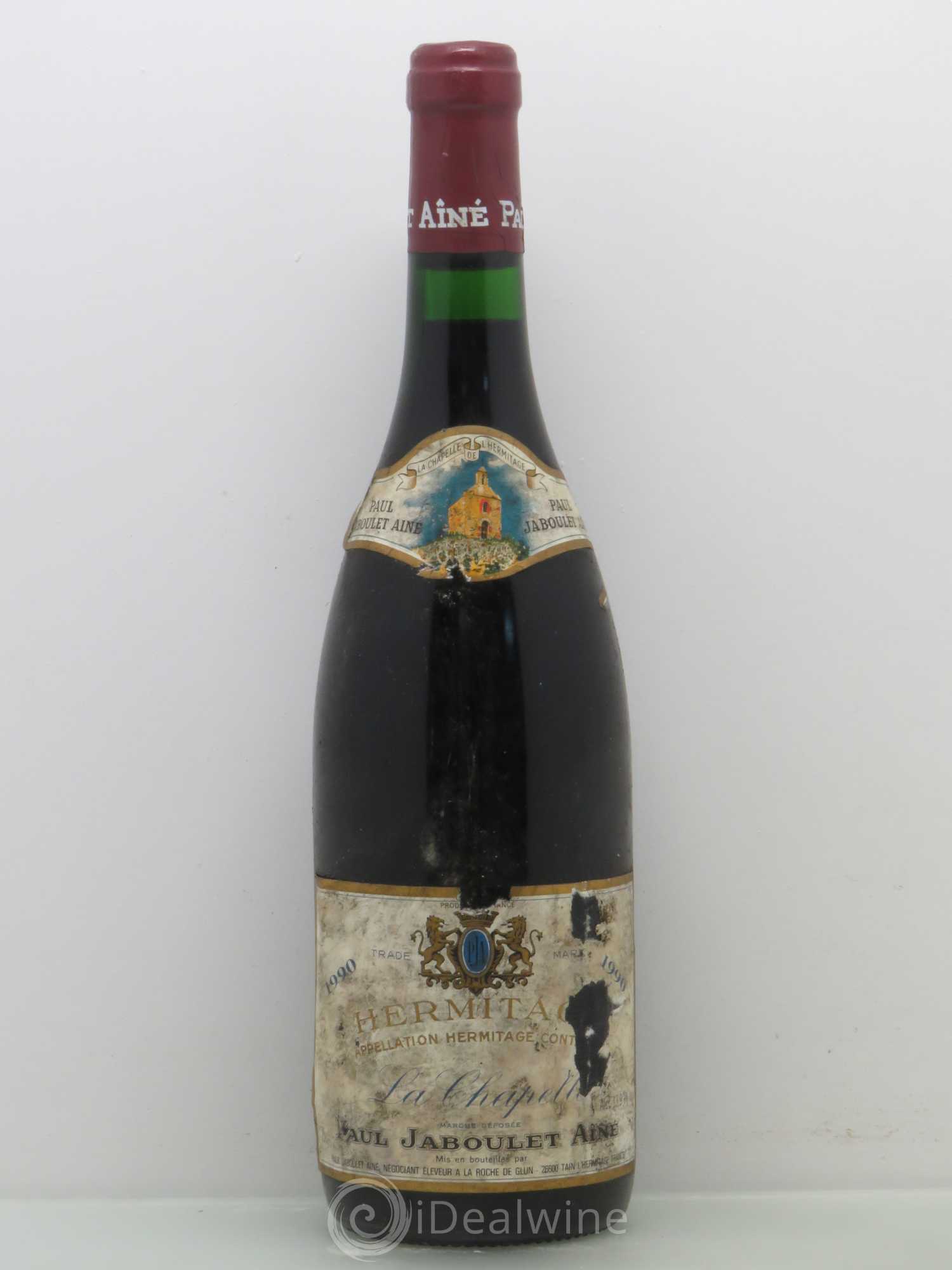 Hermitage La Chapelle Paul Jaboulet Ainé 1990 - Lot de 1 bouteille - 0