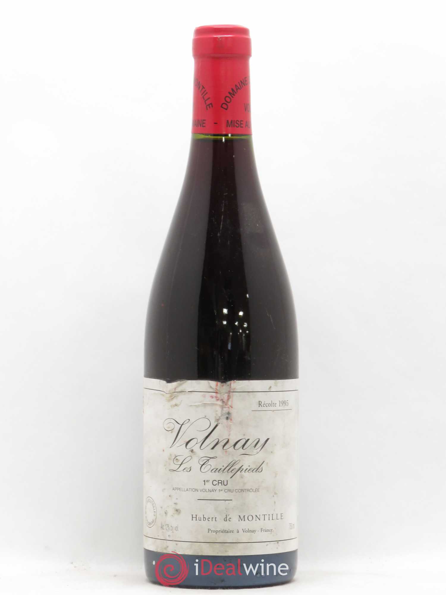 Volnay 1er Cru Les Taillepieds De Montille (Domaine) 1995 - Lot de 1 bouteille - 0