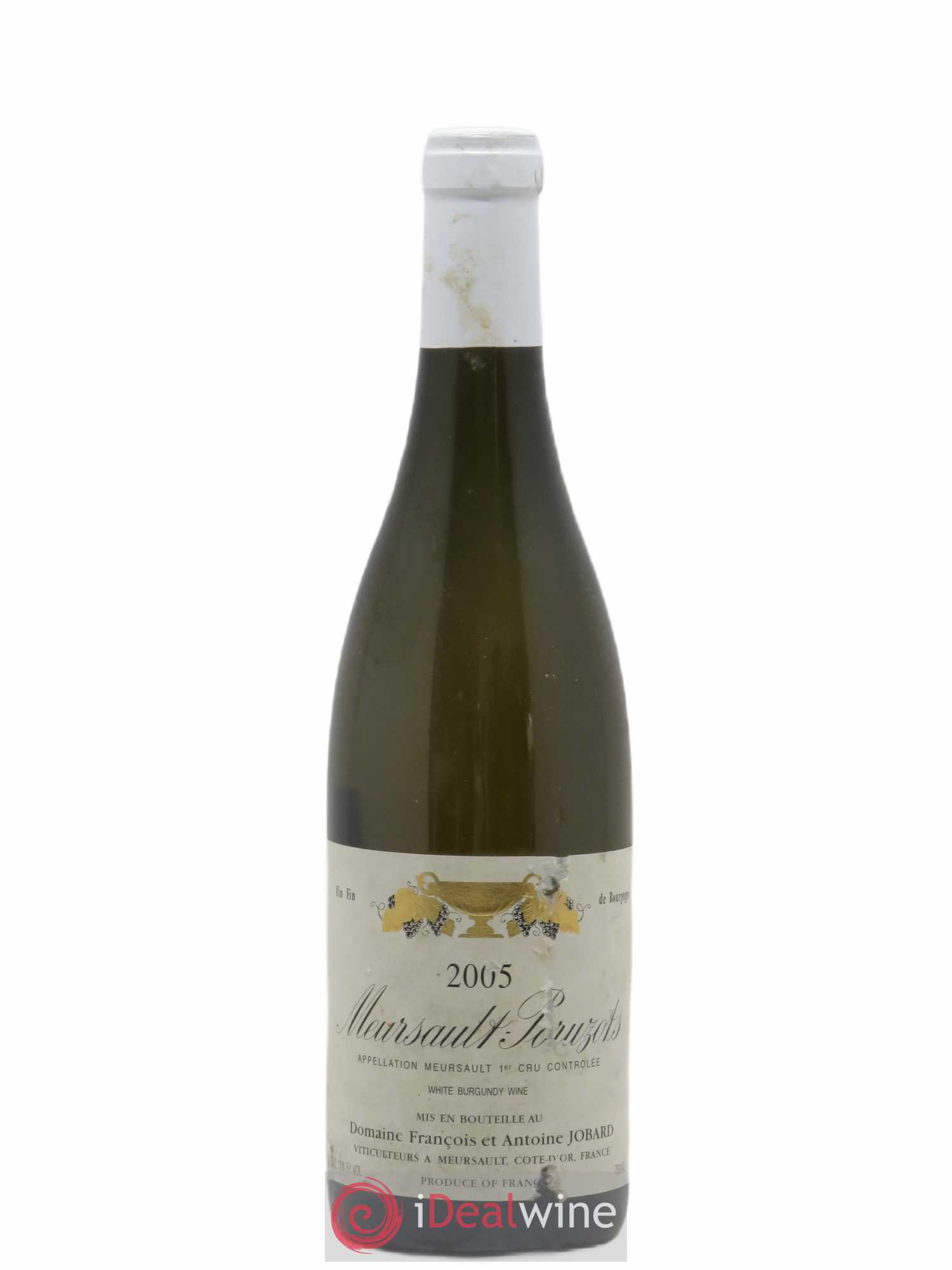 Meursault 1er Cru Poruzots François et Antoine Jobard (Domaine) 2005 - Lot de 1 bouteille - 0