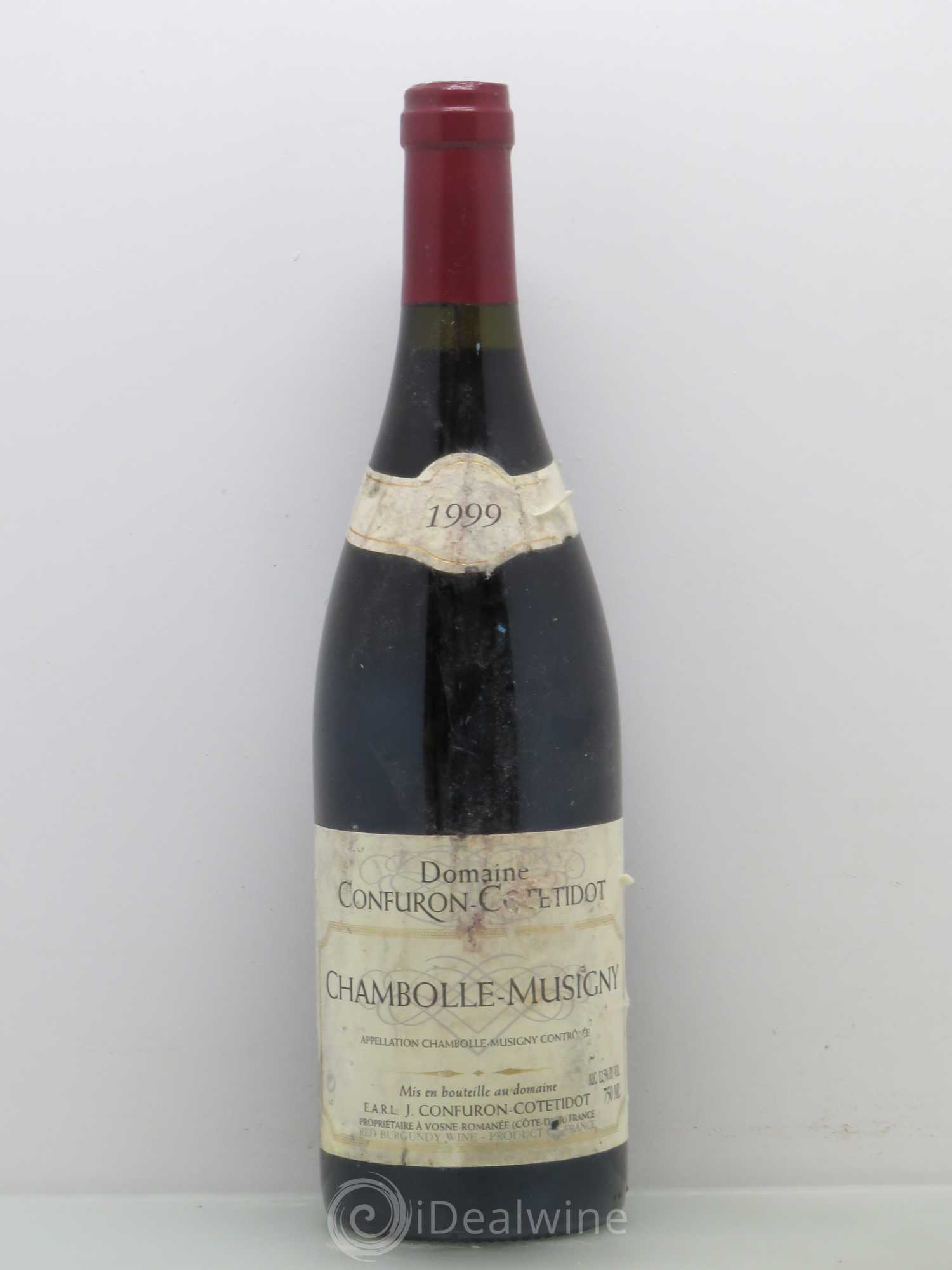Chambolle-Musigny Confuron Cotetidot 1999 - Lot de 1 bouteille - 0