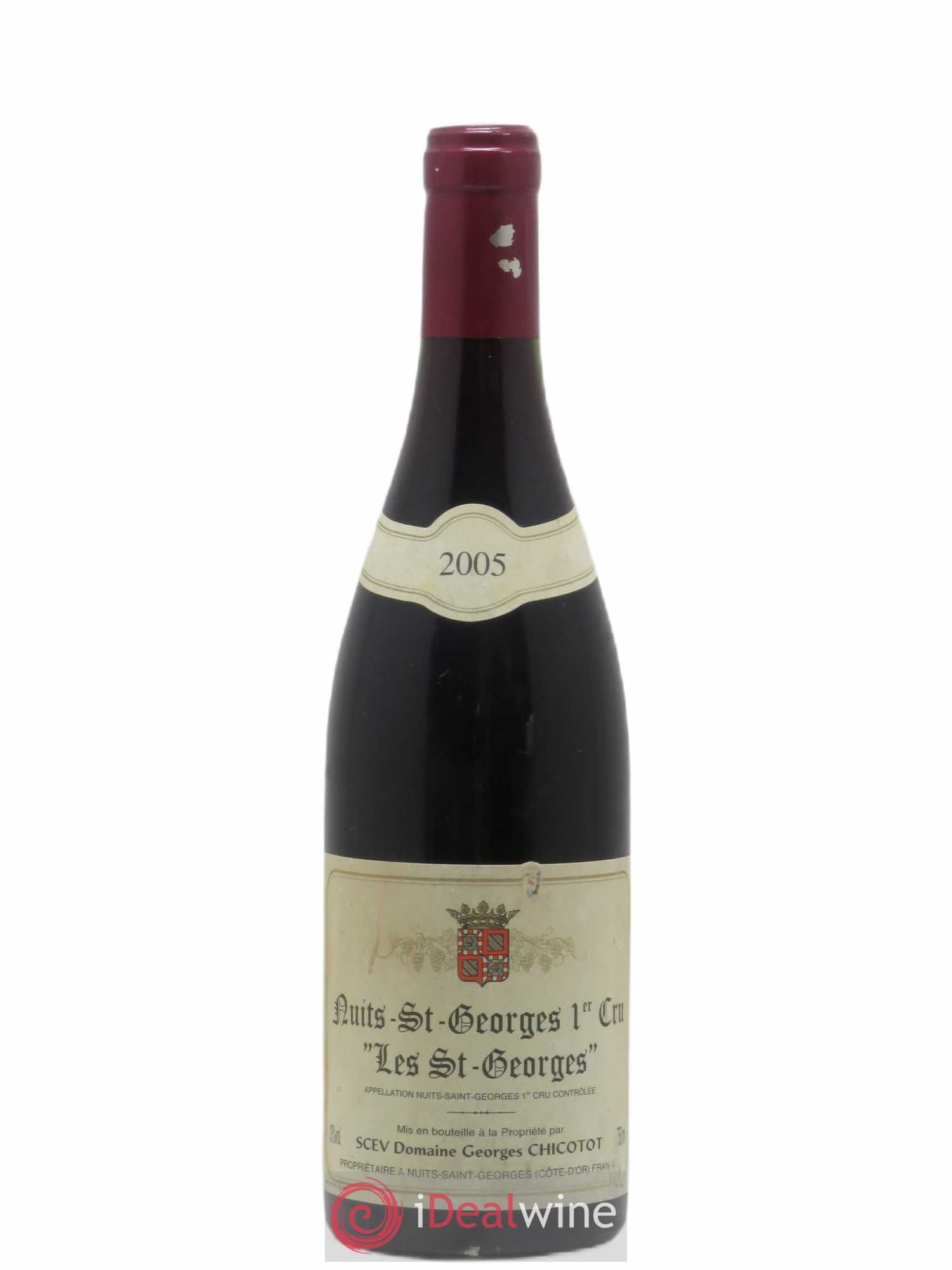 Nuits-Saint-Georges 1er Cru Les Saint-Georges Chicotot 2005 - Lot de 1 bouteille - 0