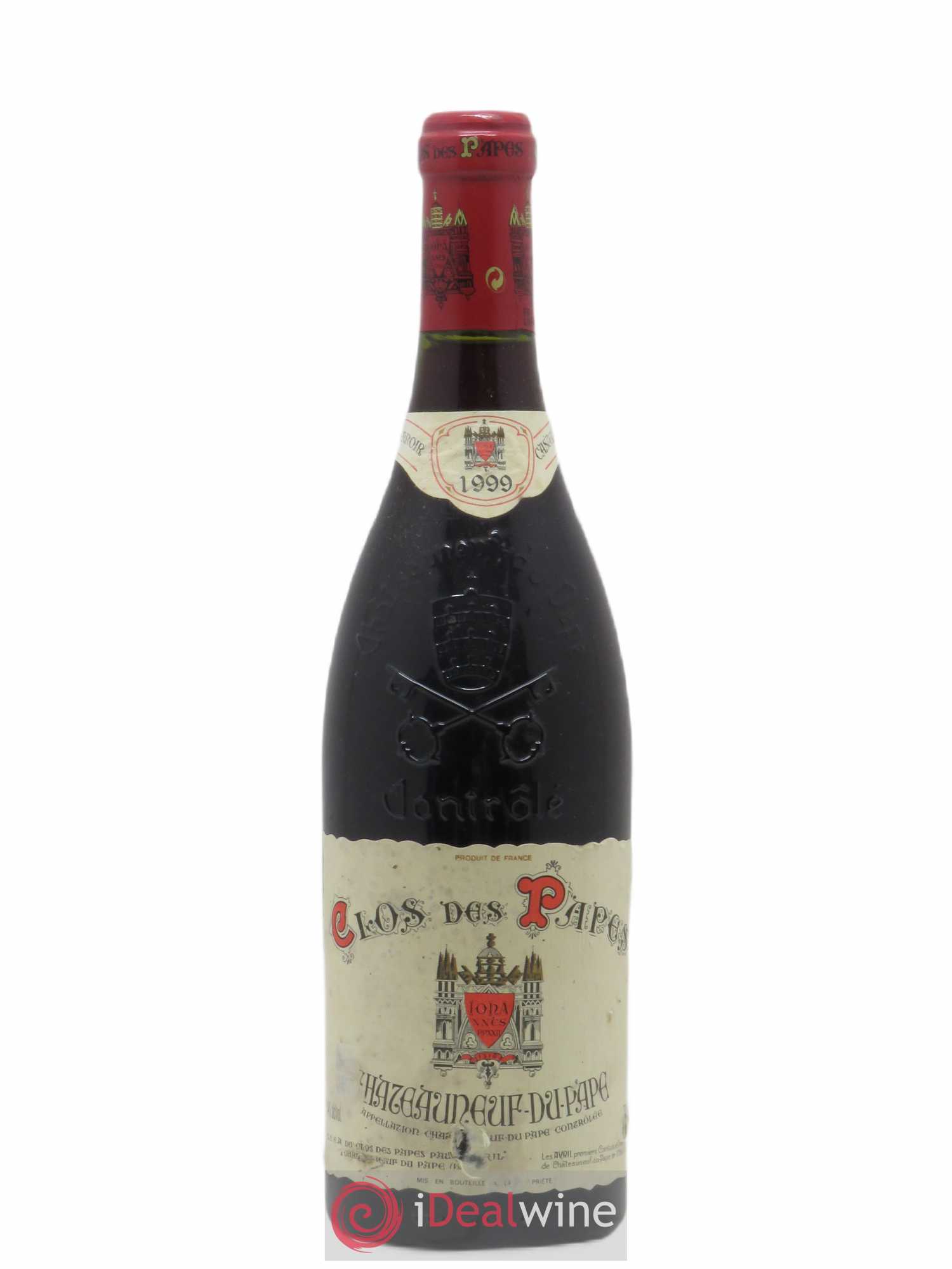 Châteauneuf-du-Pape Clos des Papes - Paul Avril 1999 - Lot de 1 bouteille - 0