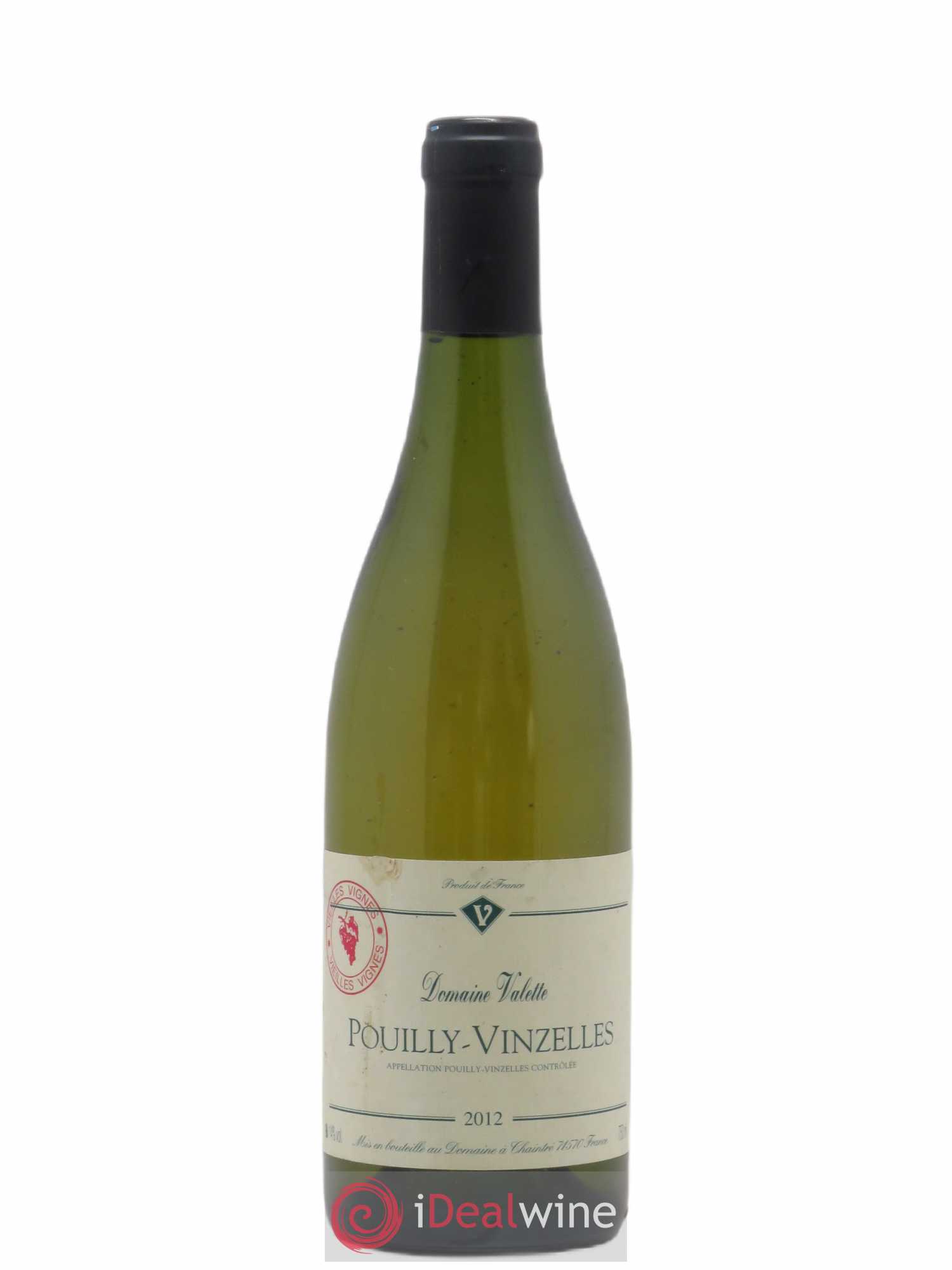 Pouilly-Vinzelles Vieilles Vignes Valette (Domaine) 2012 - Lot de 1 bouteille - 0