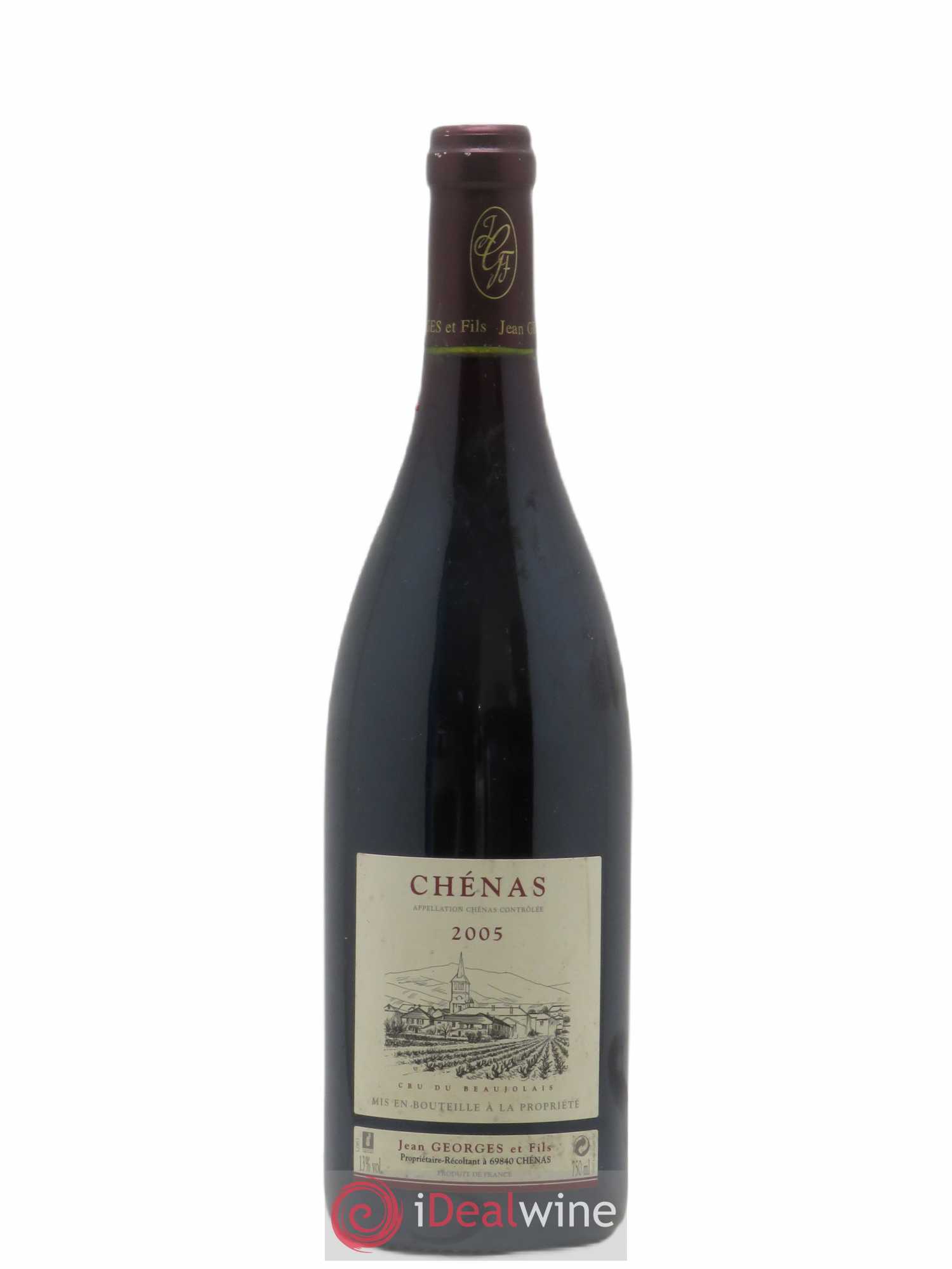 Chénas Jean Georges 2005 - Lot de 1 bouteille - 0