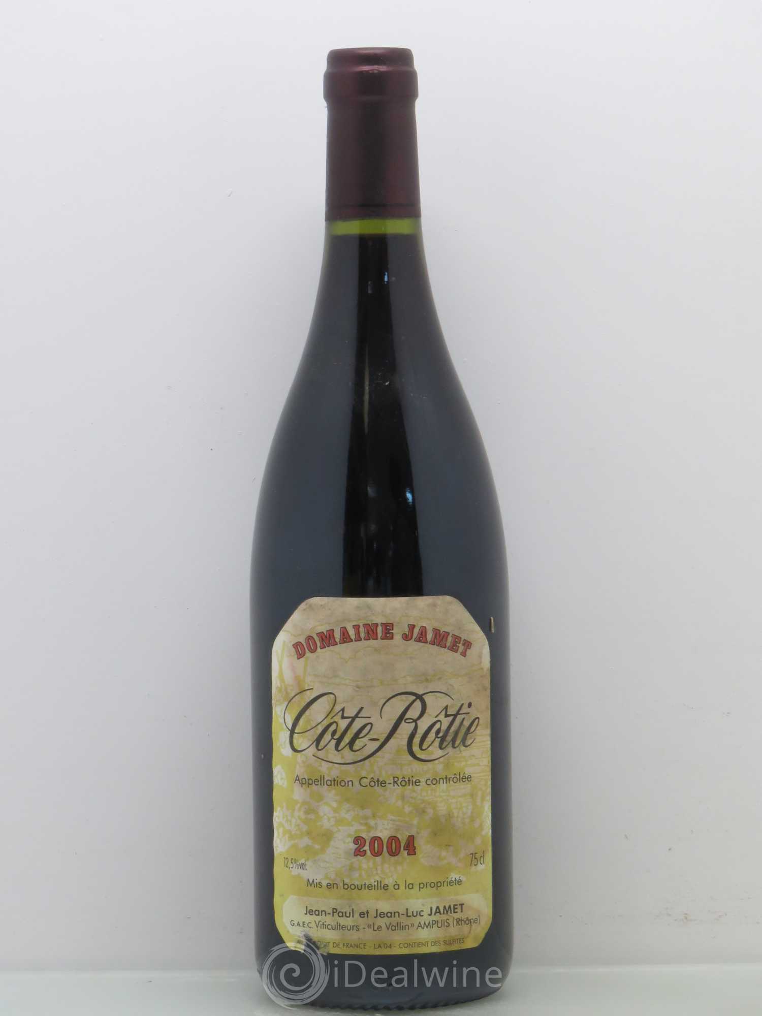 Côte-Rôtie Jamet (Domaine) 2004 - Lot de 1 bouteille - 0