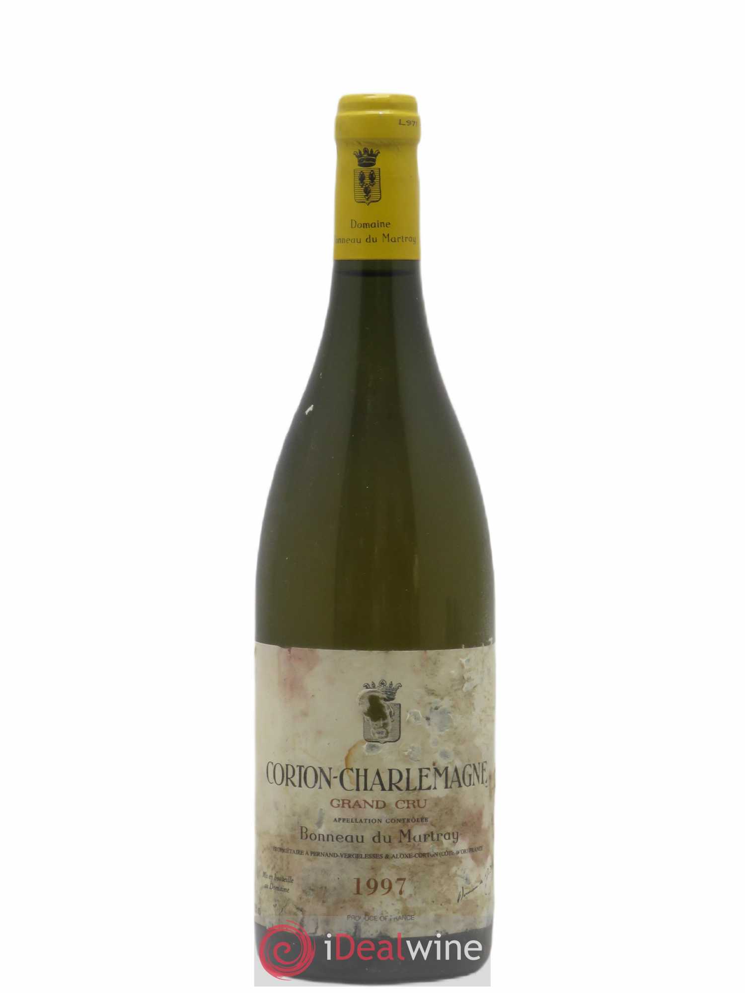 Corton-Charlemagne Grand Cru Bonneau du Martray (Domaine) 1997 - Lot de 1 bouteille - 0