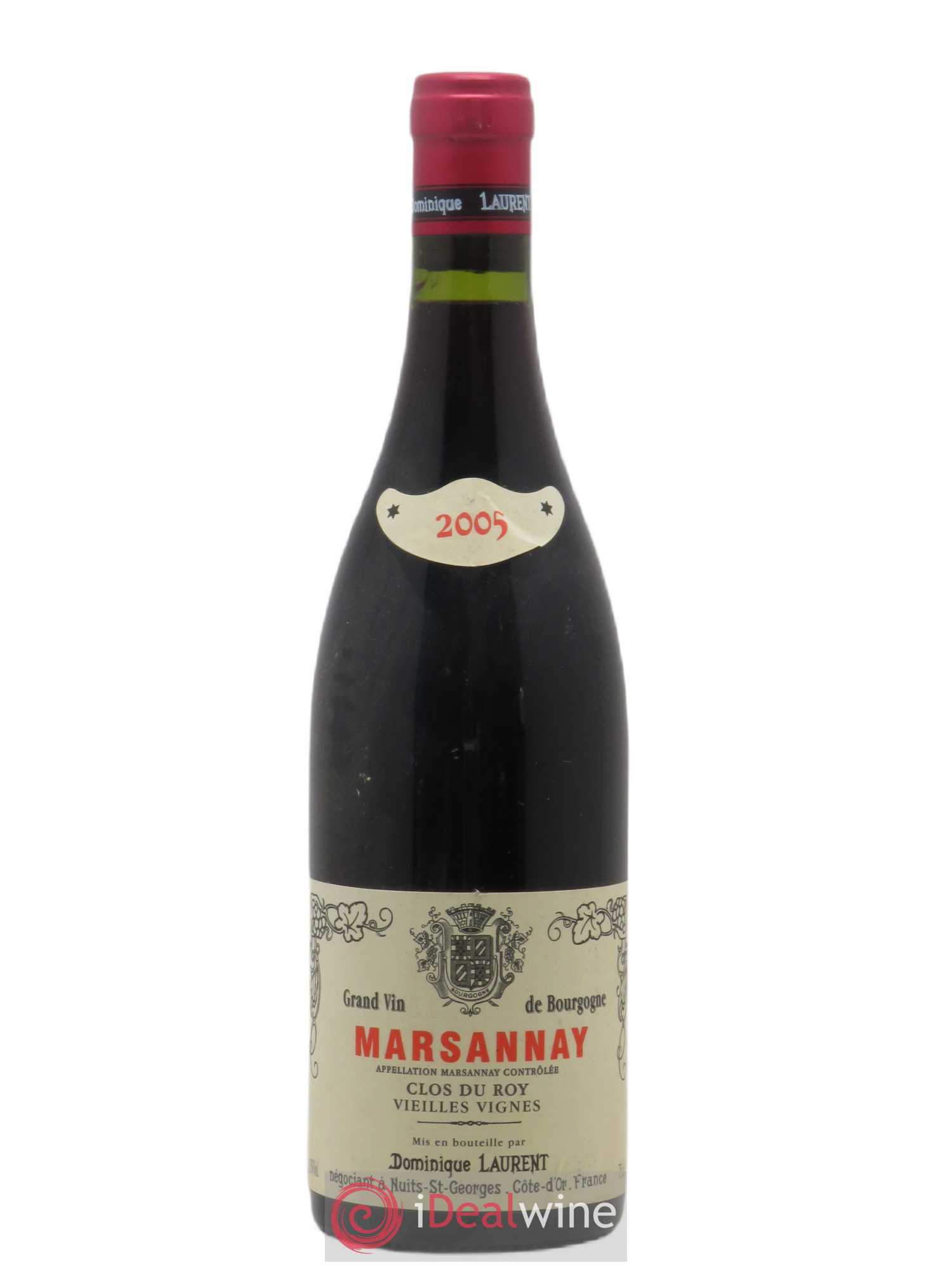 Marsannay Clos du Roy Vieilles Vignes Dominique Laurent 2005 - Lot de 1 bouteille - 0