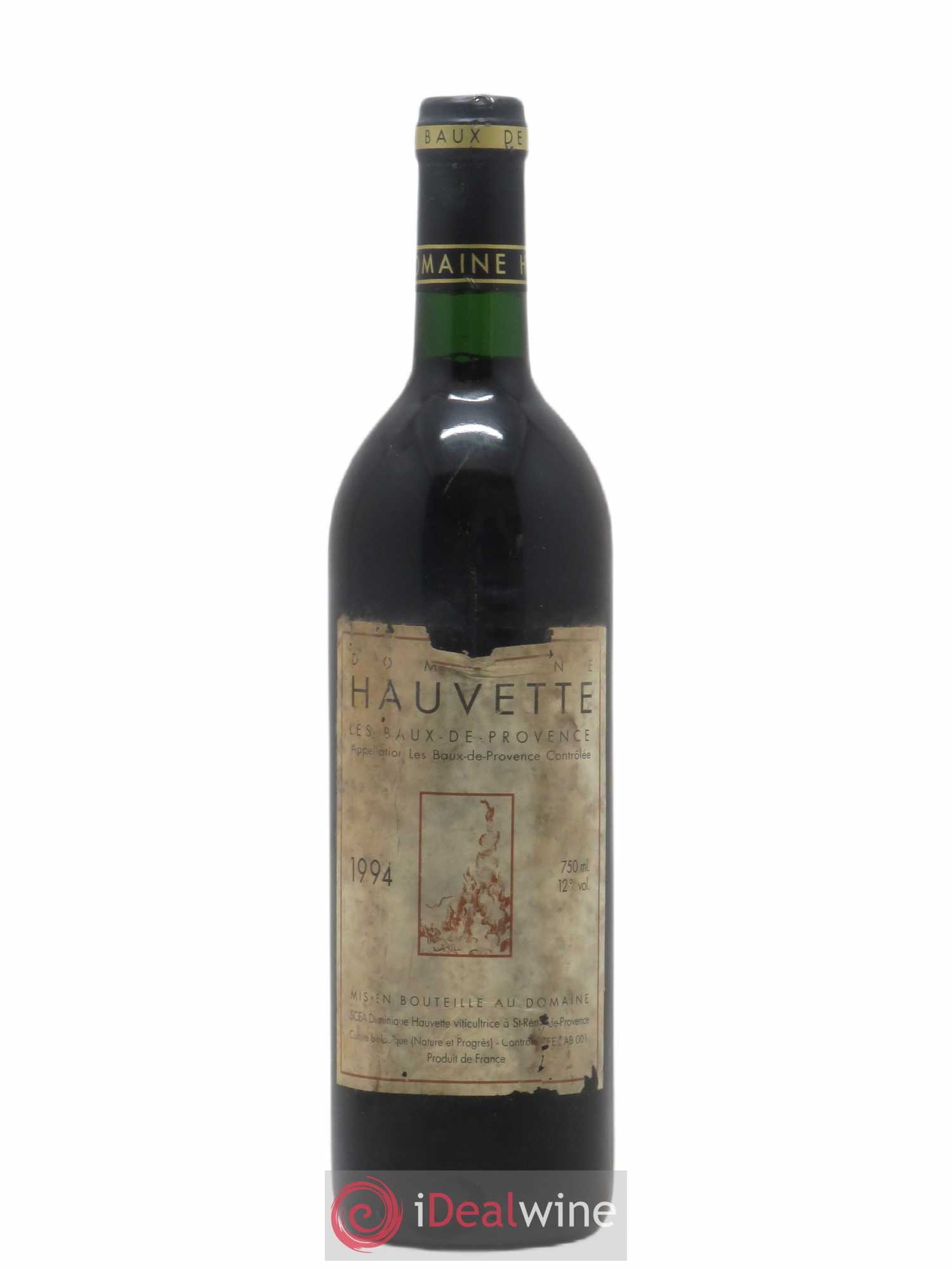 Baux de Provence Hauvette (Domaine) 1994 - Lot de 1 bouteille - 0