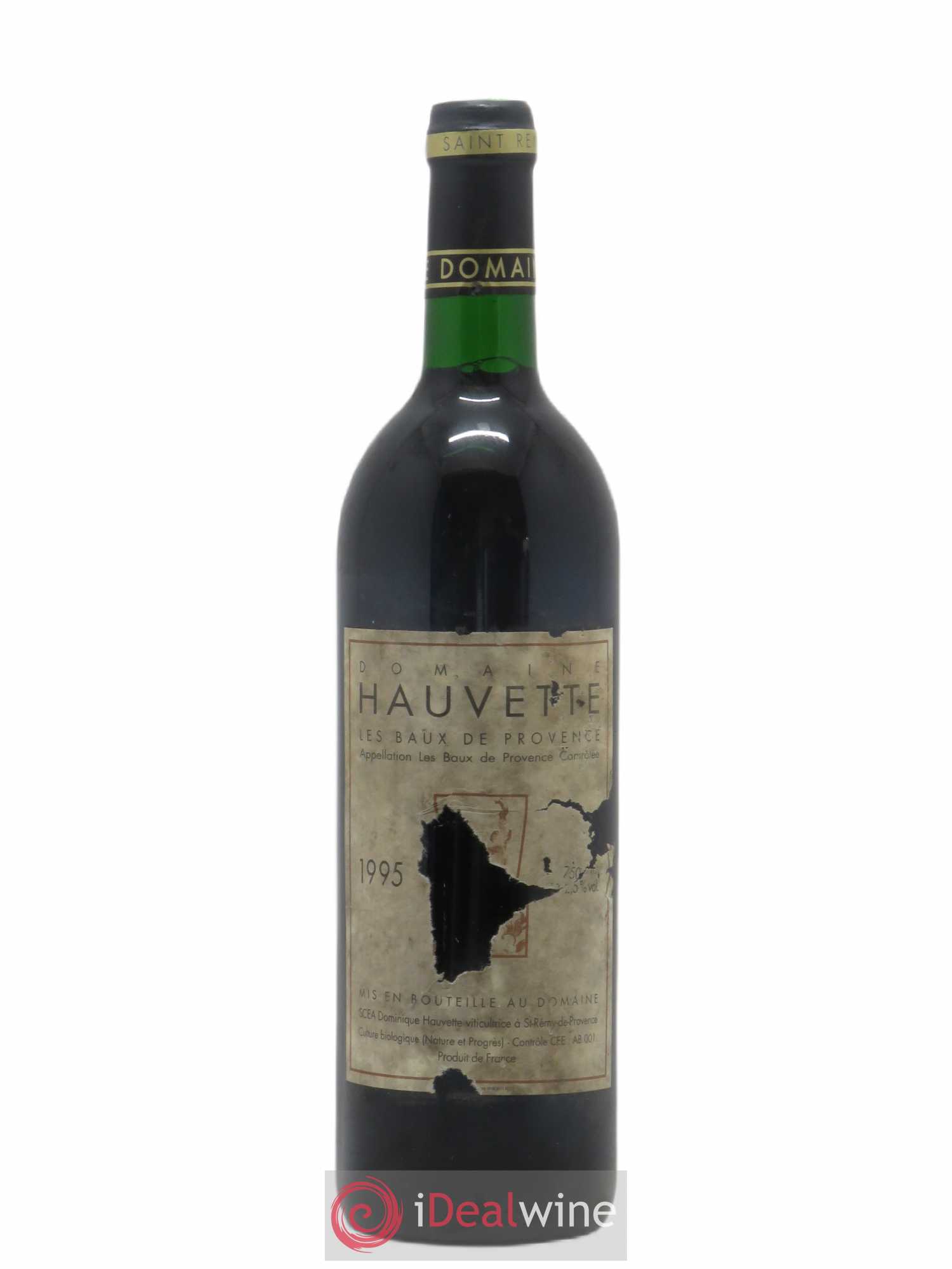 Baux de Provence Hauvette (Domaine) 1995 - Lot de 1 bouteille - 0