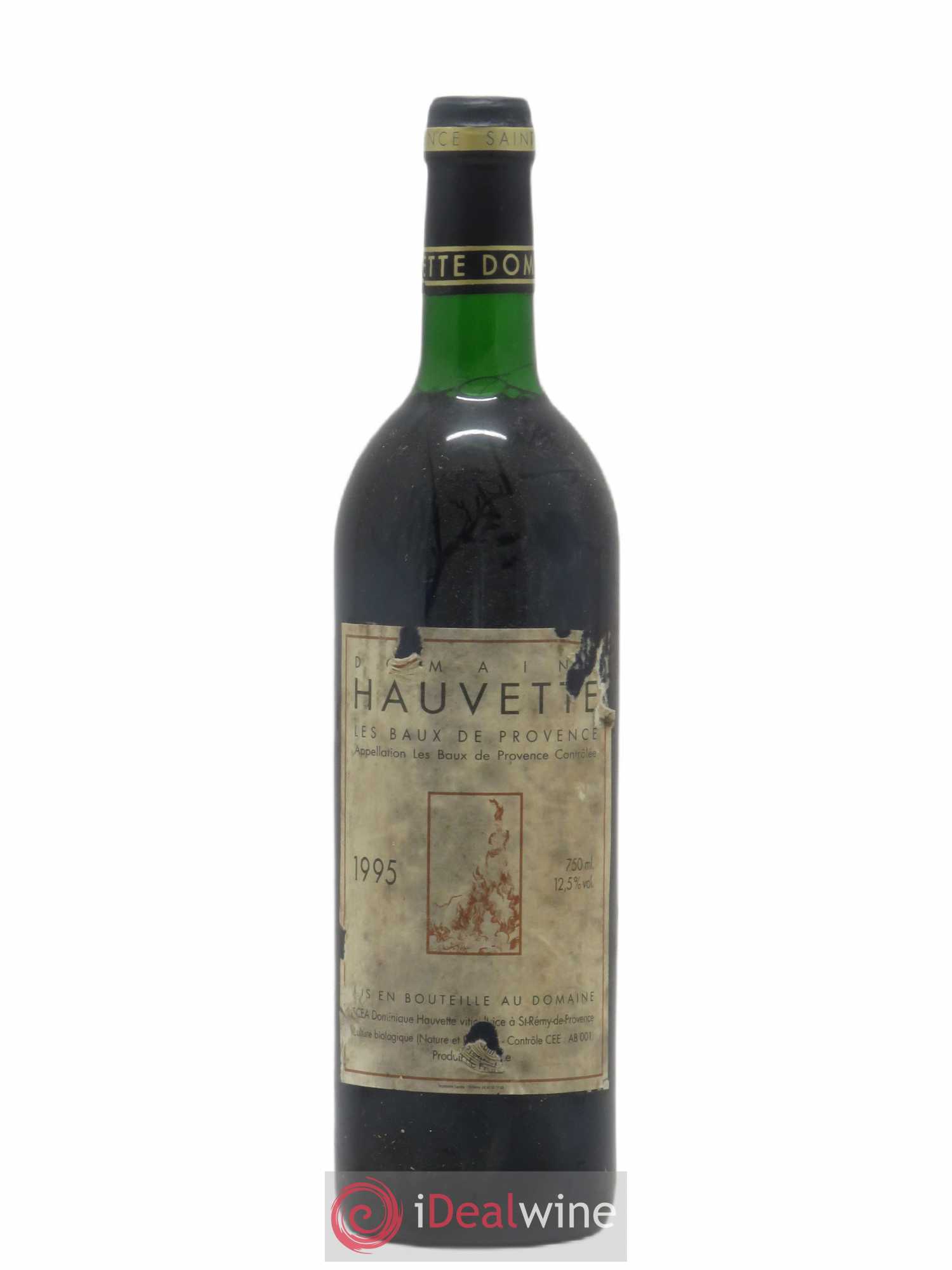 Baux de Provence Hauvette (Domaine) 1995 - Lot de 1 bouteille - 0