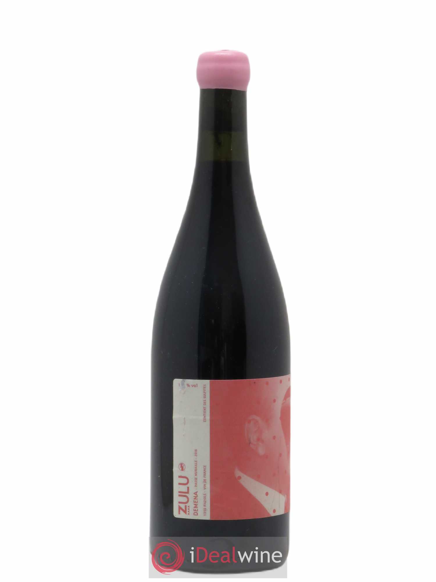 Vin de France Passe-Muraille Zulu De Mena 2016 - Posten von 1 Flasche - 1