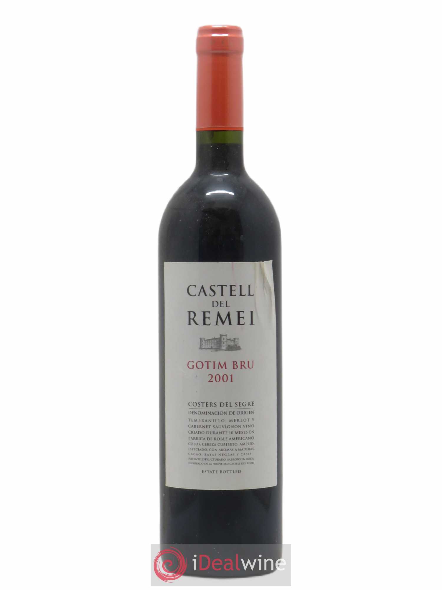 Costers del Segre Gotim Bru Castell del Remei 2001 - Posten von 1 Flasche - 0